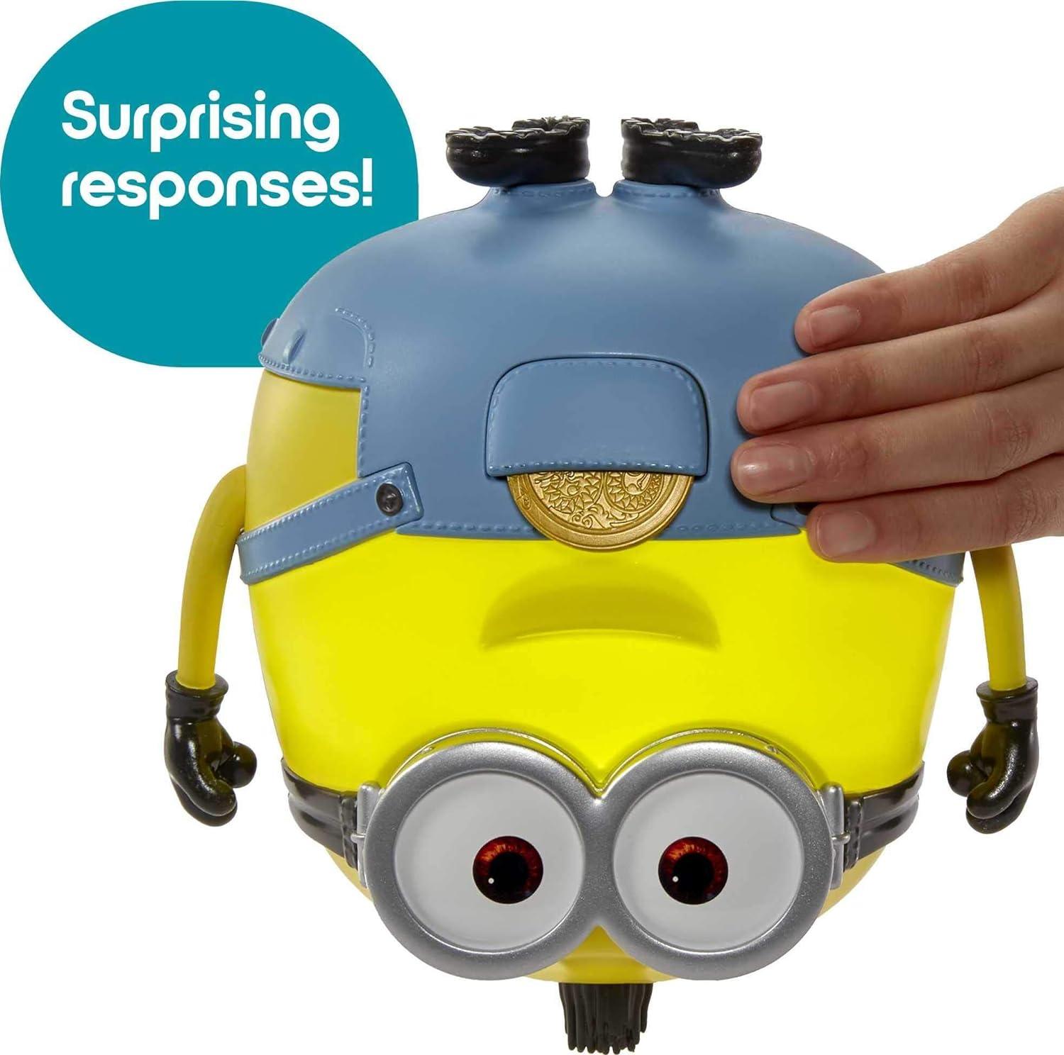 ​Minions: Rise of Gru Interactive Toy, Babble Otto Figure with 20+ Sounds and Phrases, Gift for Kids