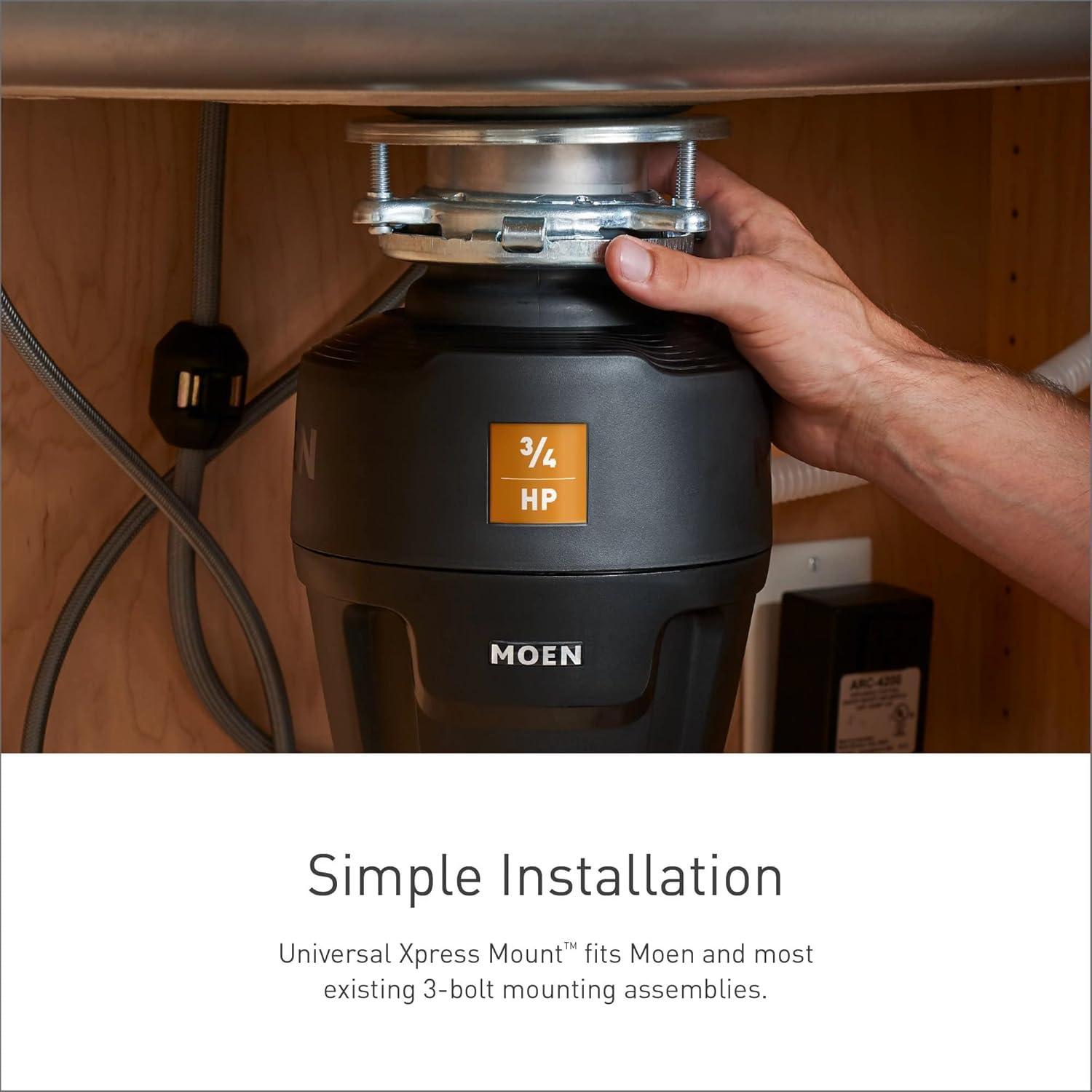 Moen GX50C GX Series 1/2 hp Garbage Disposal by Moen