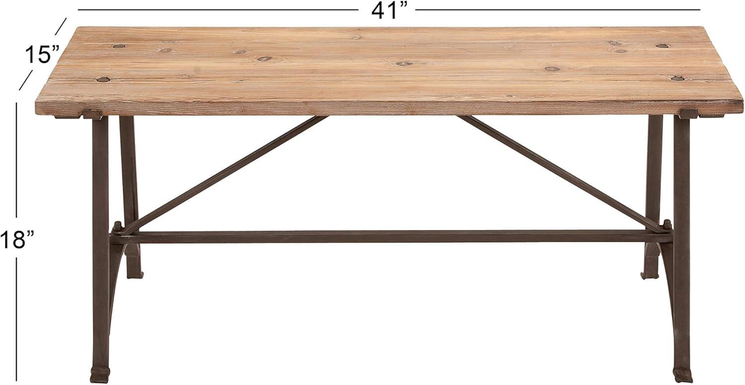 Doucet Solid Wood Bench