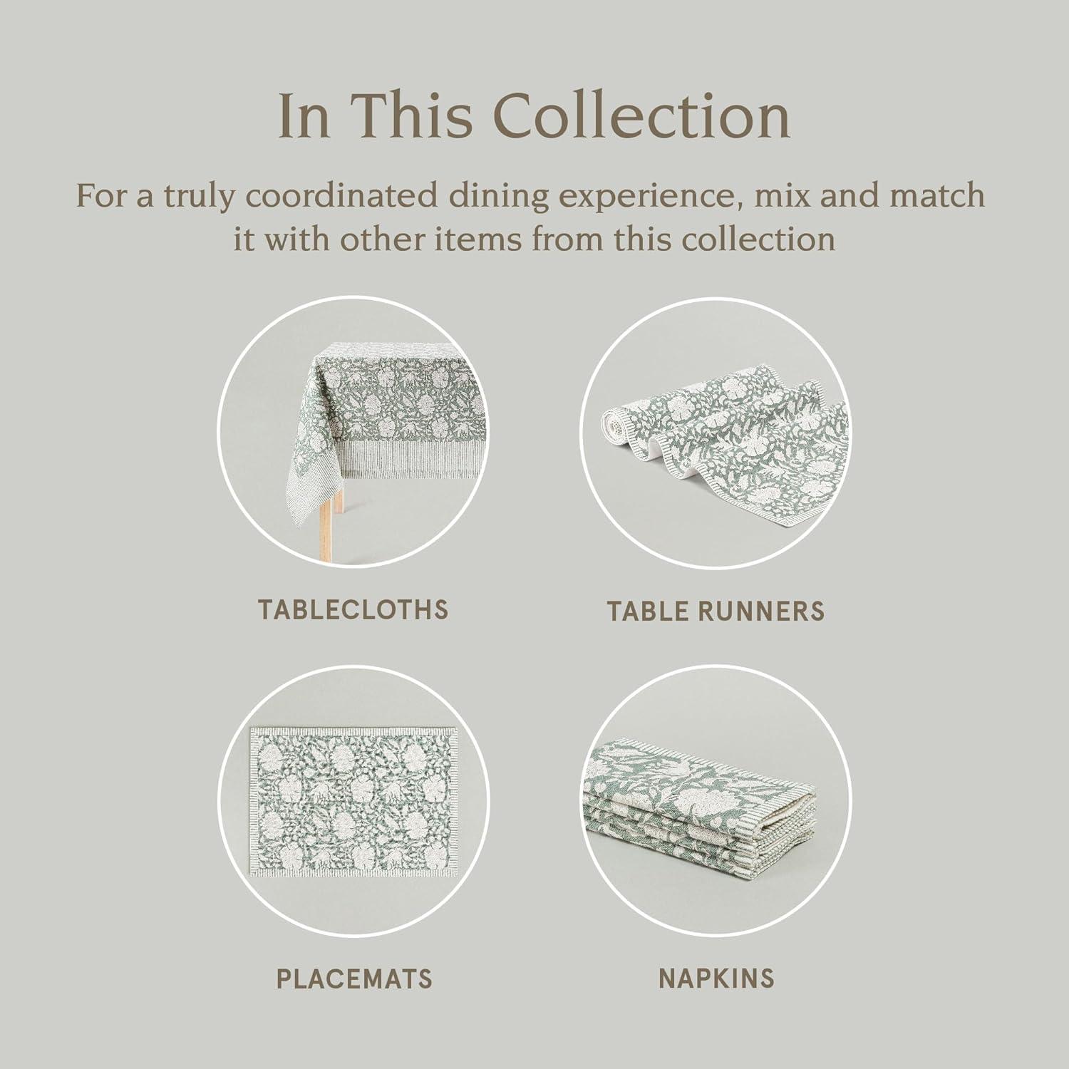 over&back Hand-Blocked Table Runner