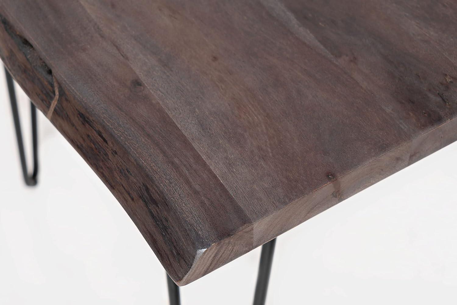 Jofran,Nature's Edge 24'' Solid Acacia Square End Table