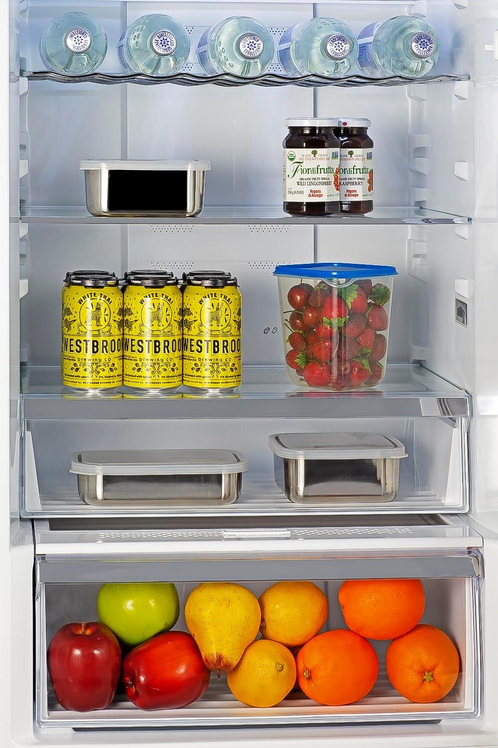 SUMMIT 24" Wide Bottom Freezer Refrigerator