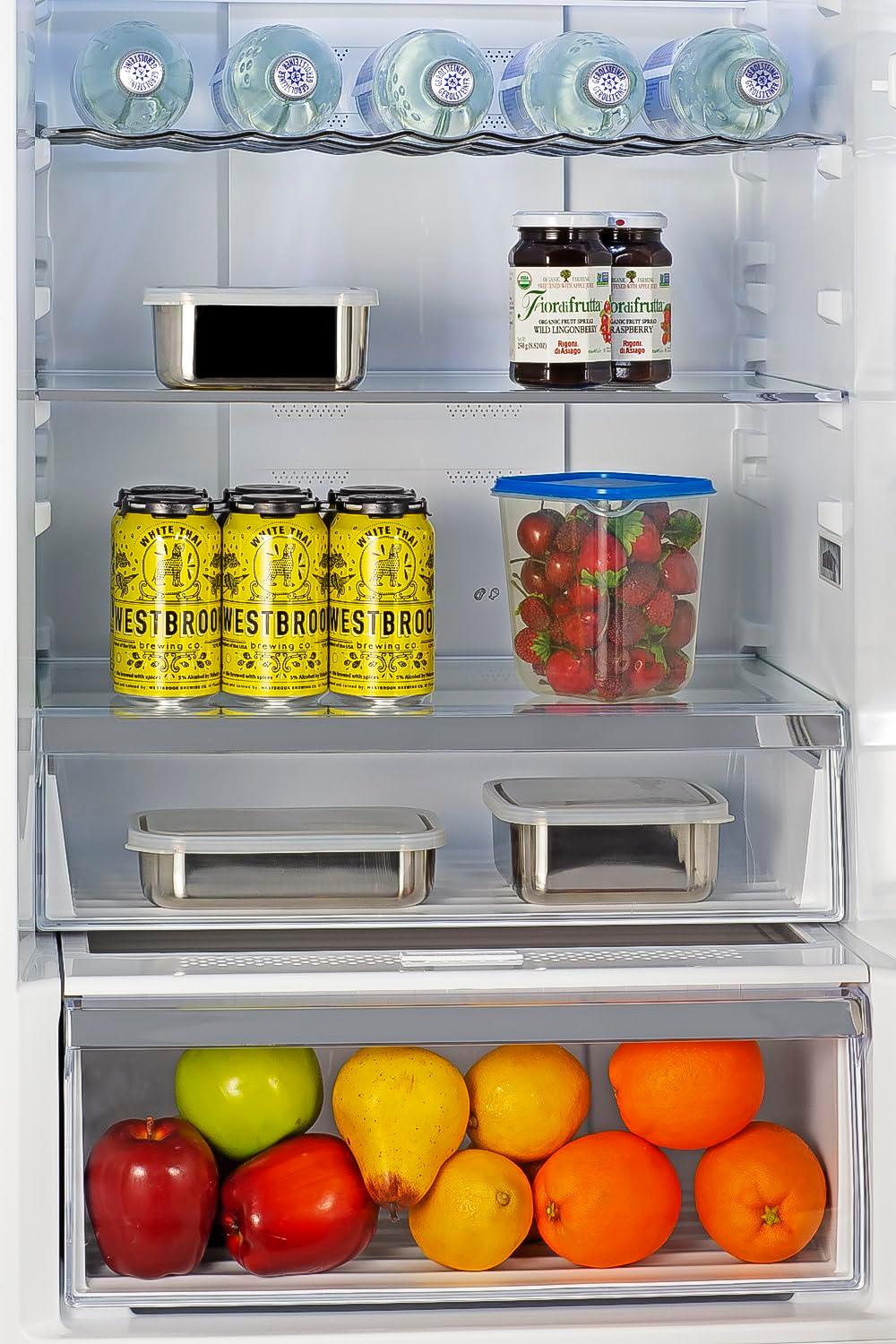 SUMMIT 24" Wide Bottom Freezer Refrigerator