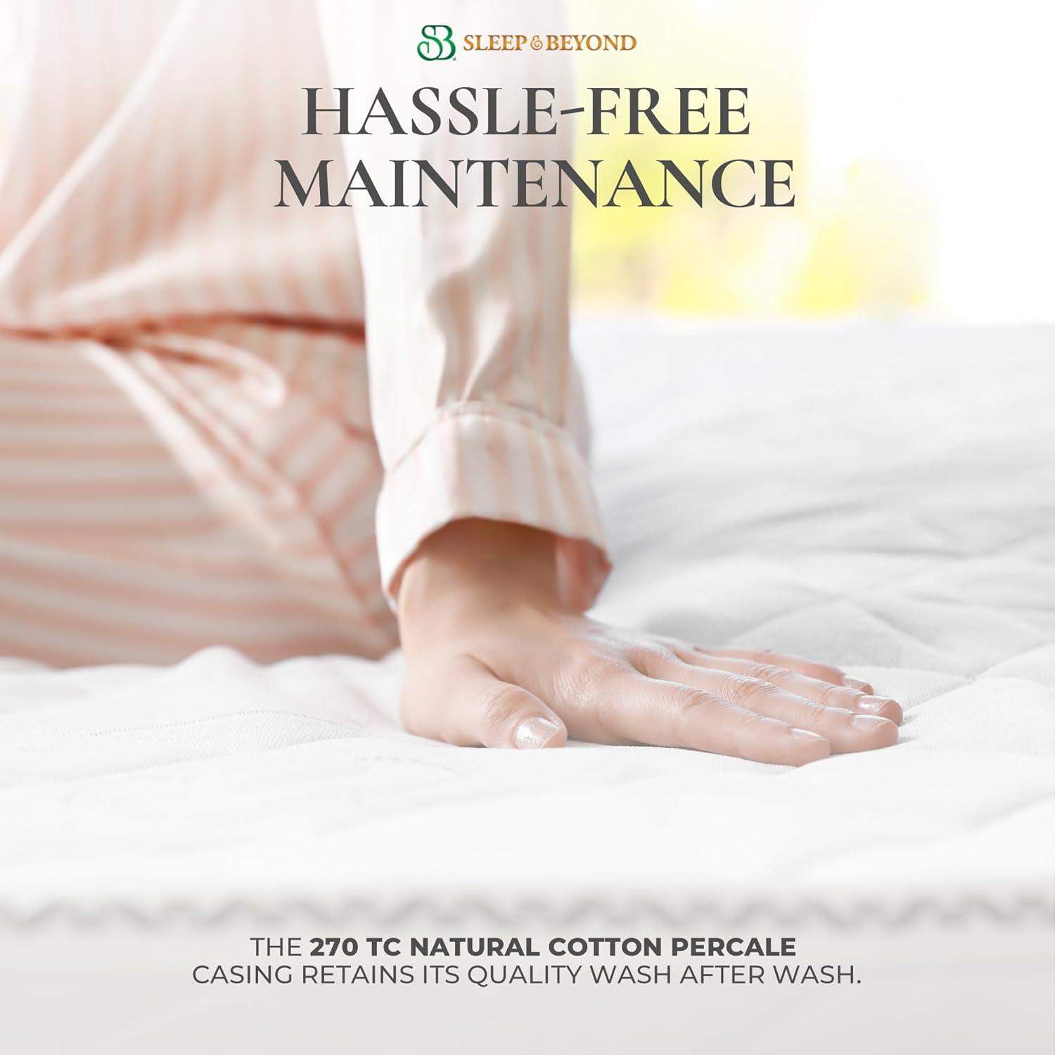 Sleep & Beyond myPad®, 100% Washable Wool Mattress Pad, Crib 28x5", 0.5in thick