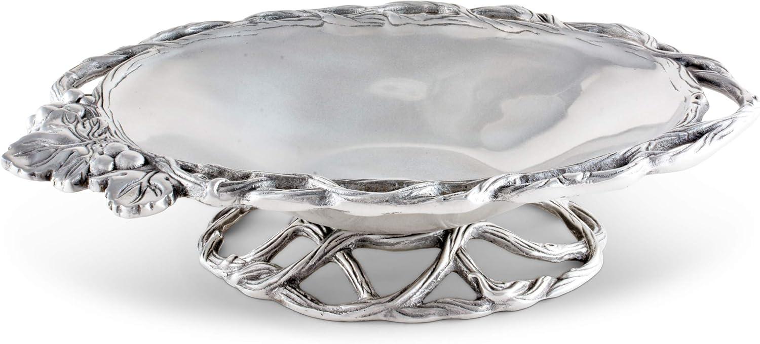 Arthur Court Designs Grape Aluminum Divided Serving Dish