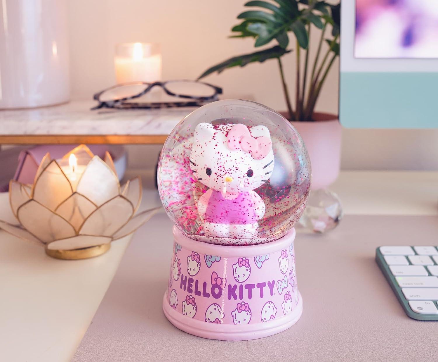 Sanrio Hello Kitty Light-Up 6" Snow Globe