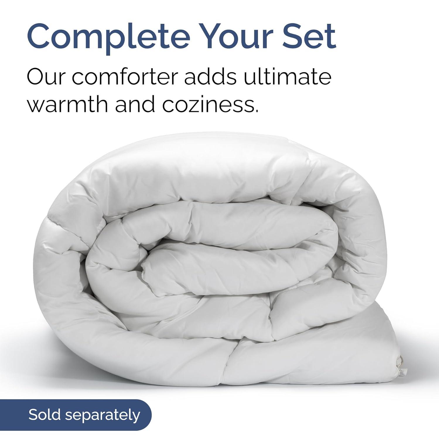 CGK Linens 6 Piece Extra Deep Pocket Ultra Soft & Cooling Sheet Set