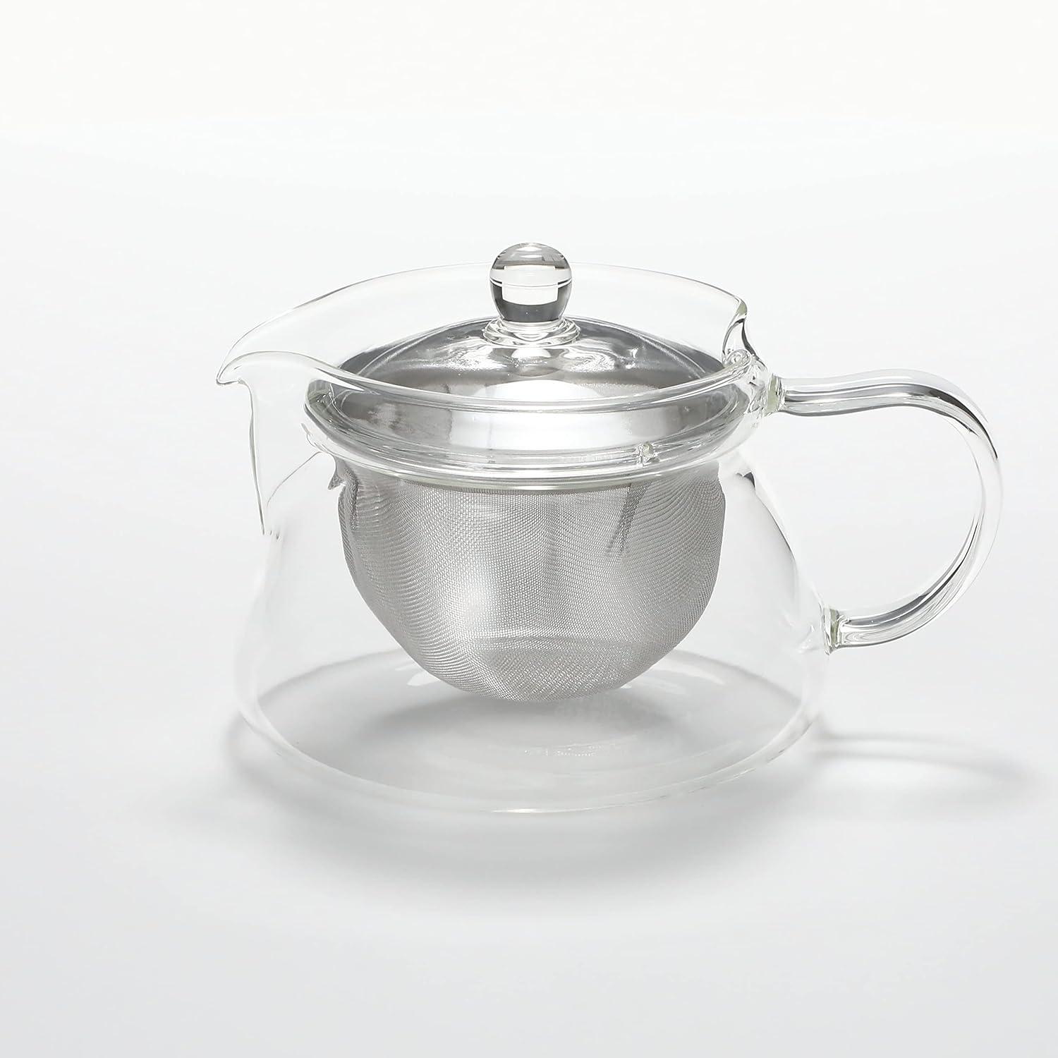 HARIO Chacha Kyusu-Kaku-Pot for Brewing tea-450 ml, 450 ml, CD-Hario Chacha Kyusu-Kaku 450ml