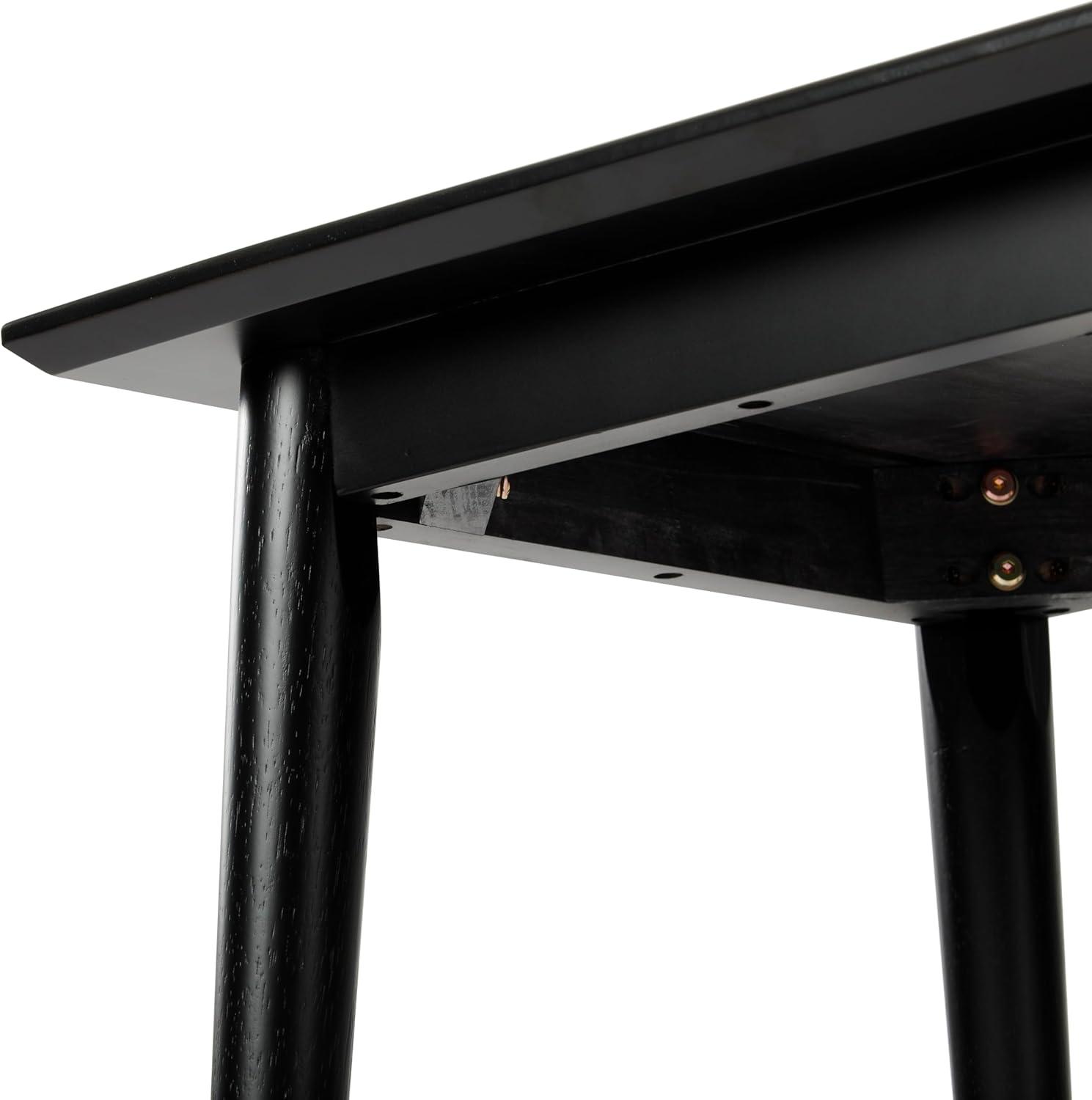 Leaford Solid Wood End Table