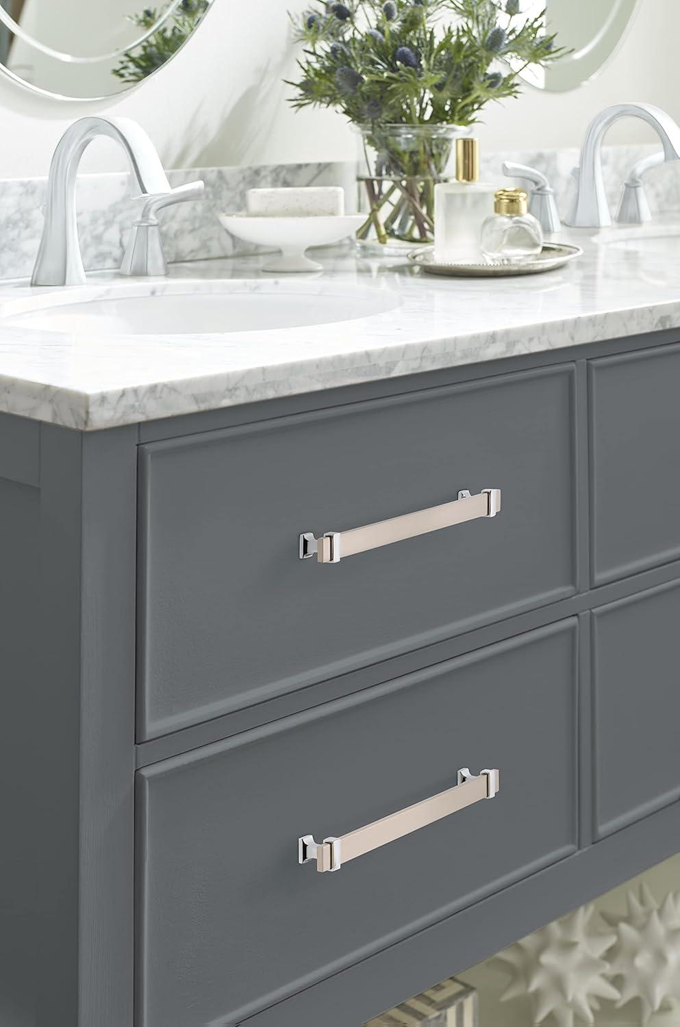 Amerock Overton Split Finish Cabinet or Drawer Pull