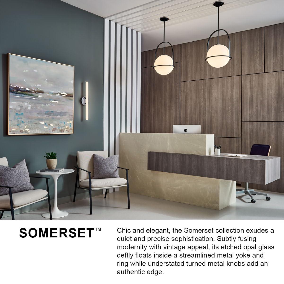 Arie Single Light Glass Dimmable Pendant