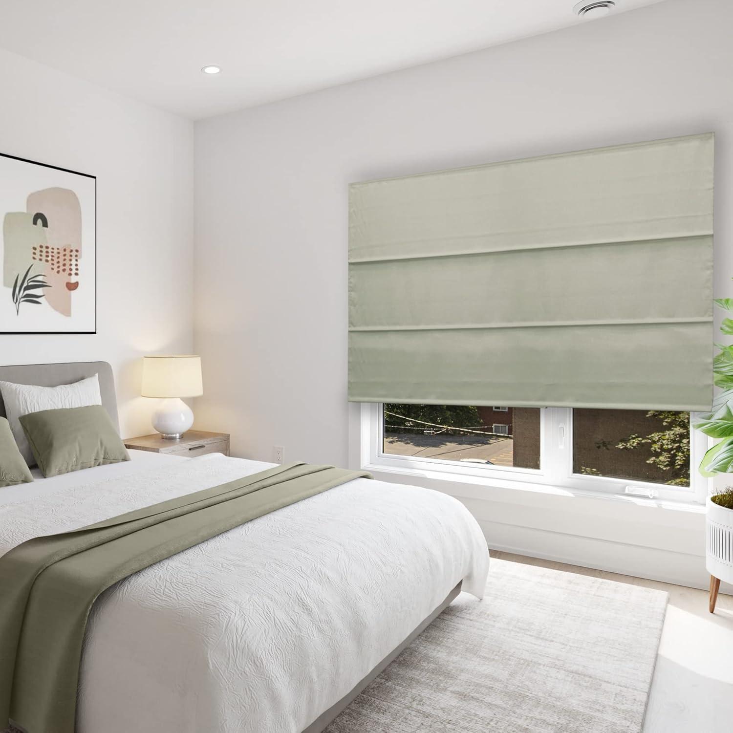 Chicology Light Filtering Roman Shade