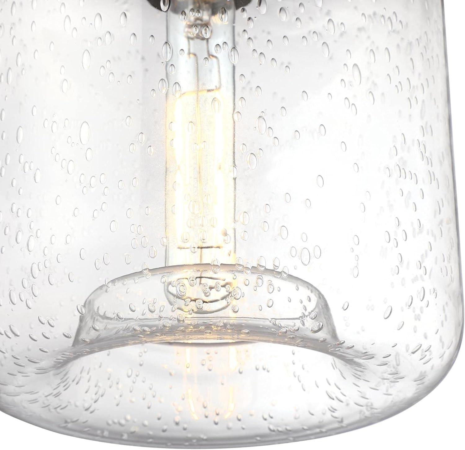 Judd Glass Semi Flush Mount