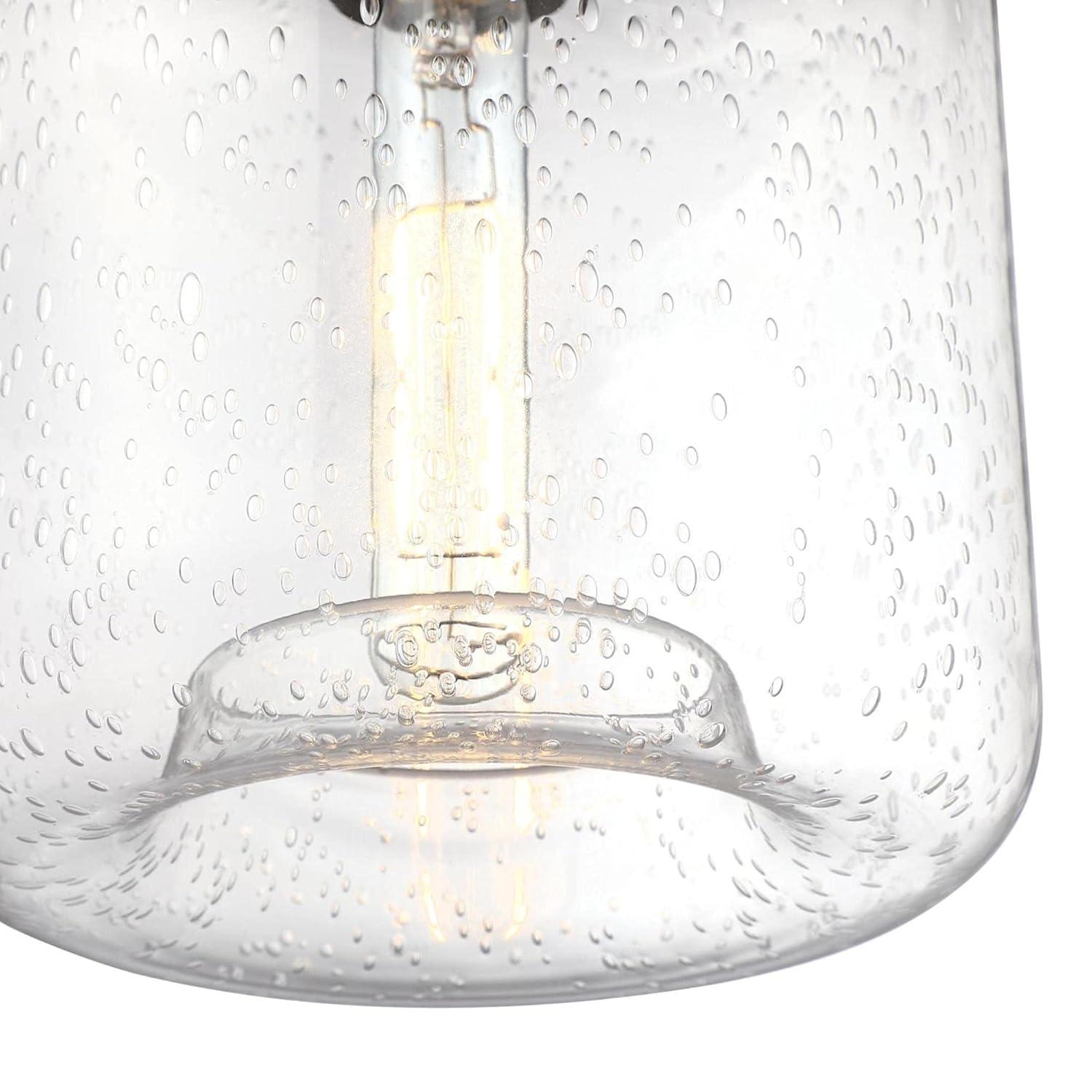 Judd Glass Semi Flush Mount