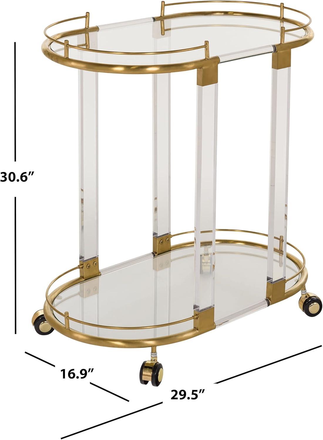 Lennon Bar Trolley  - Safavieh