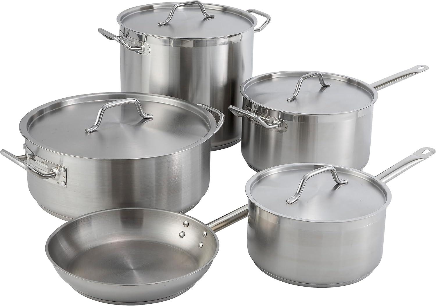 Stainless Steel 3.5 Quart Sauce Pan with Cover