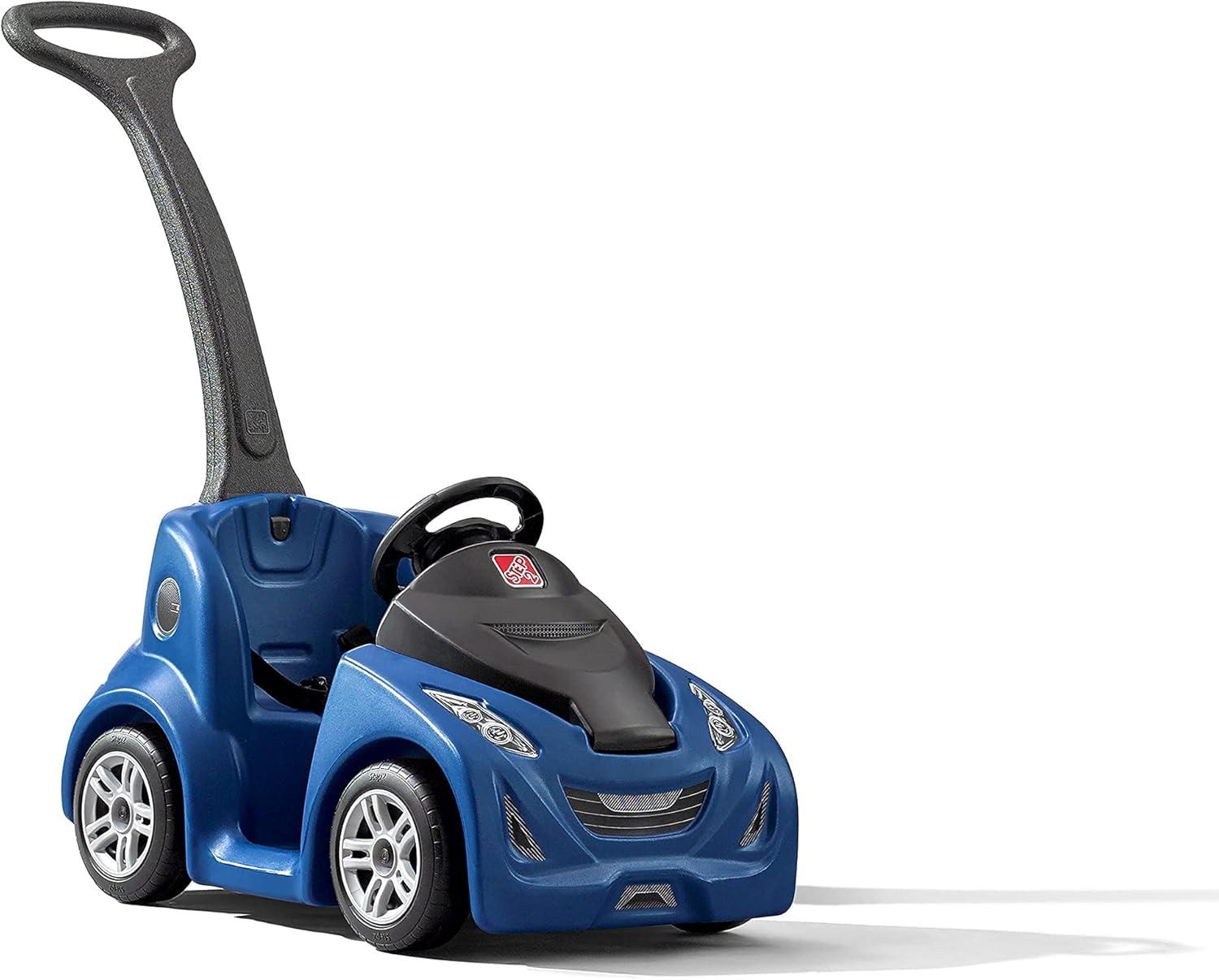 Step2 Push Around Blue Buggy GT Push Car and Ride on Toy for Toddlers
