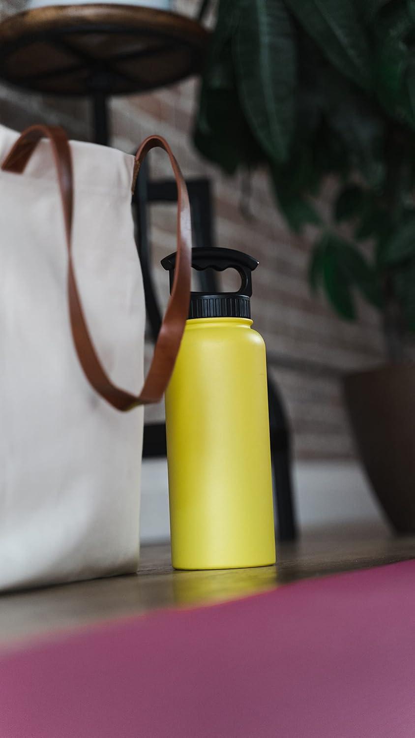 Fifty/Fifty 40oz Bottle with 3 Finger Grip Lid