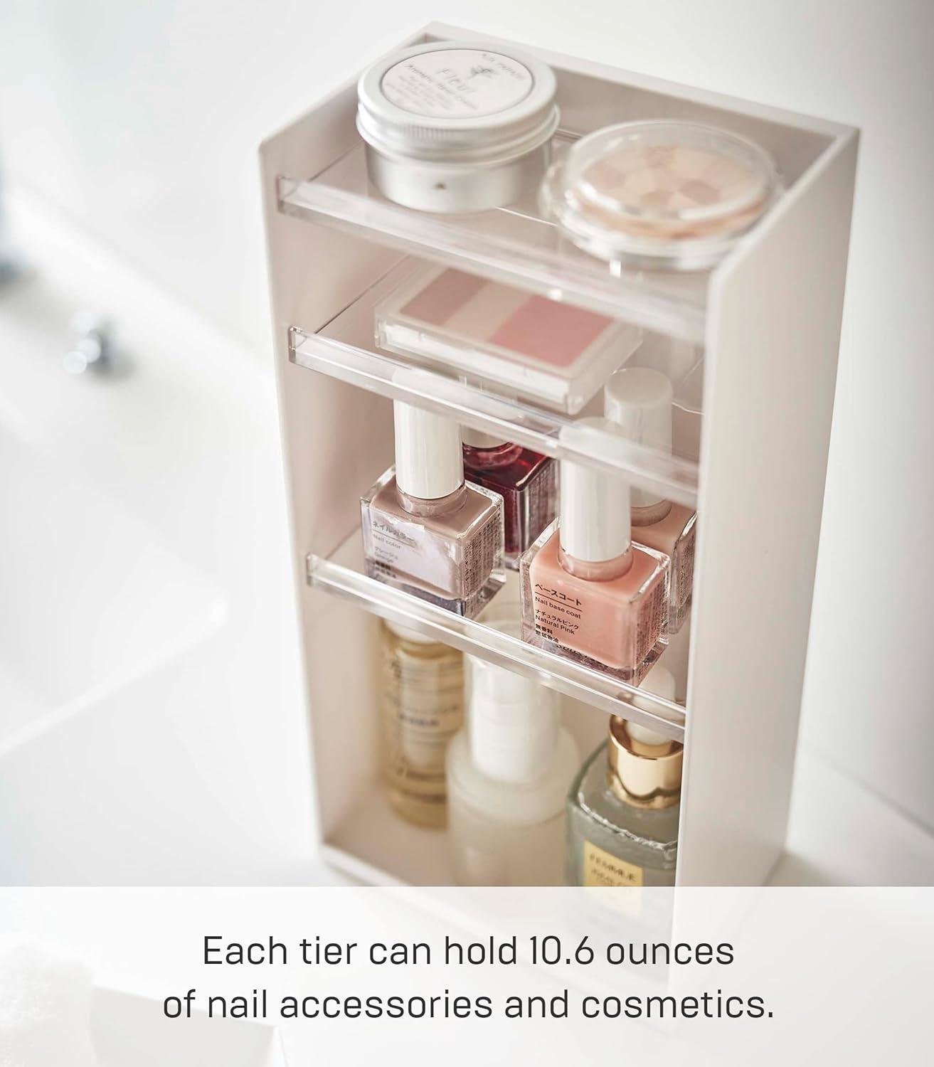 Yamazaki Home Tower Makeup Organizer