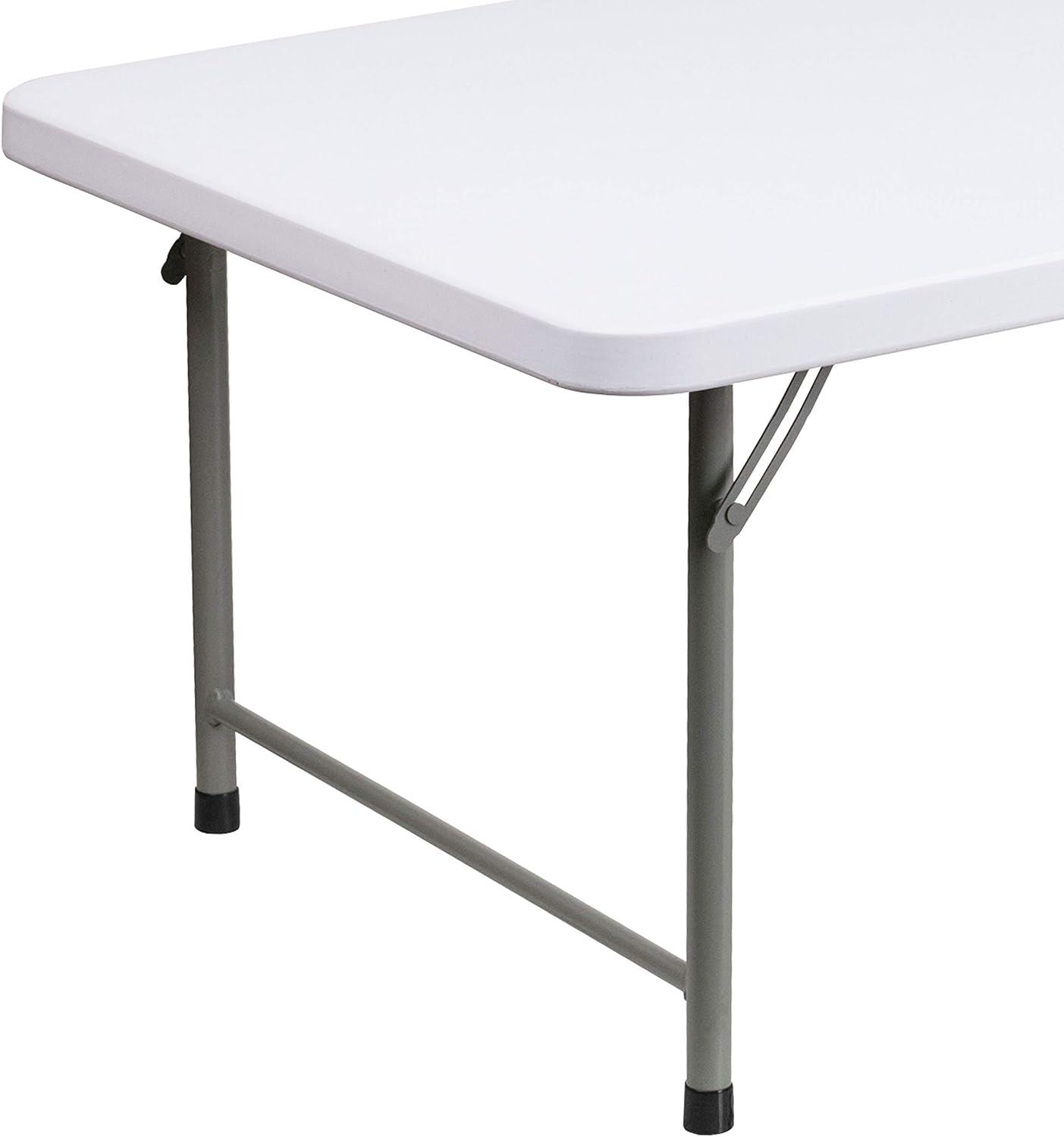 Parker 4.93-Foot Kid's Plastic Folding Activity Table - Play Table