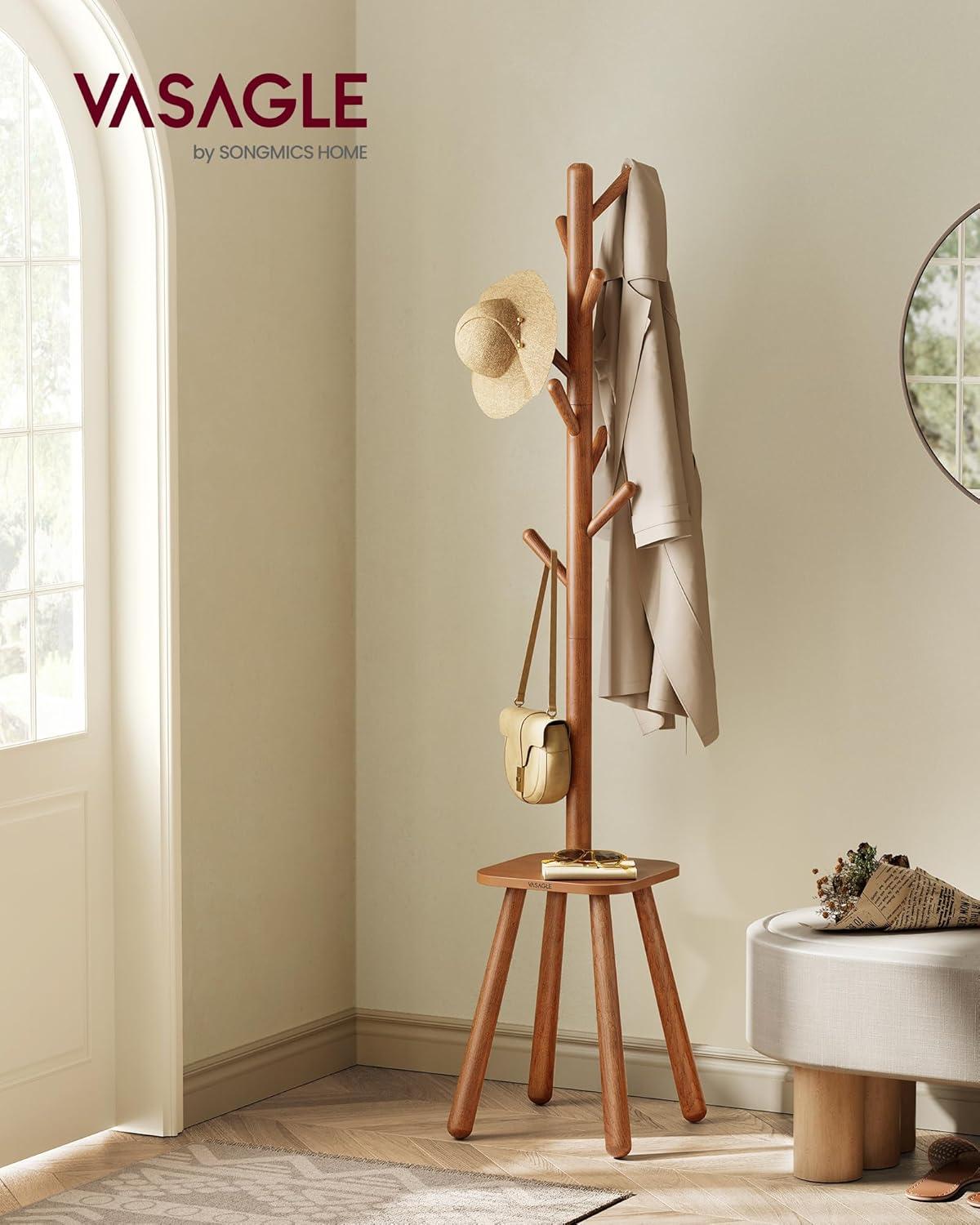 Latitude Run® Coat Rack Stand With 8 Hooks