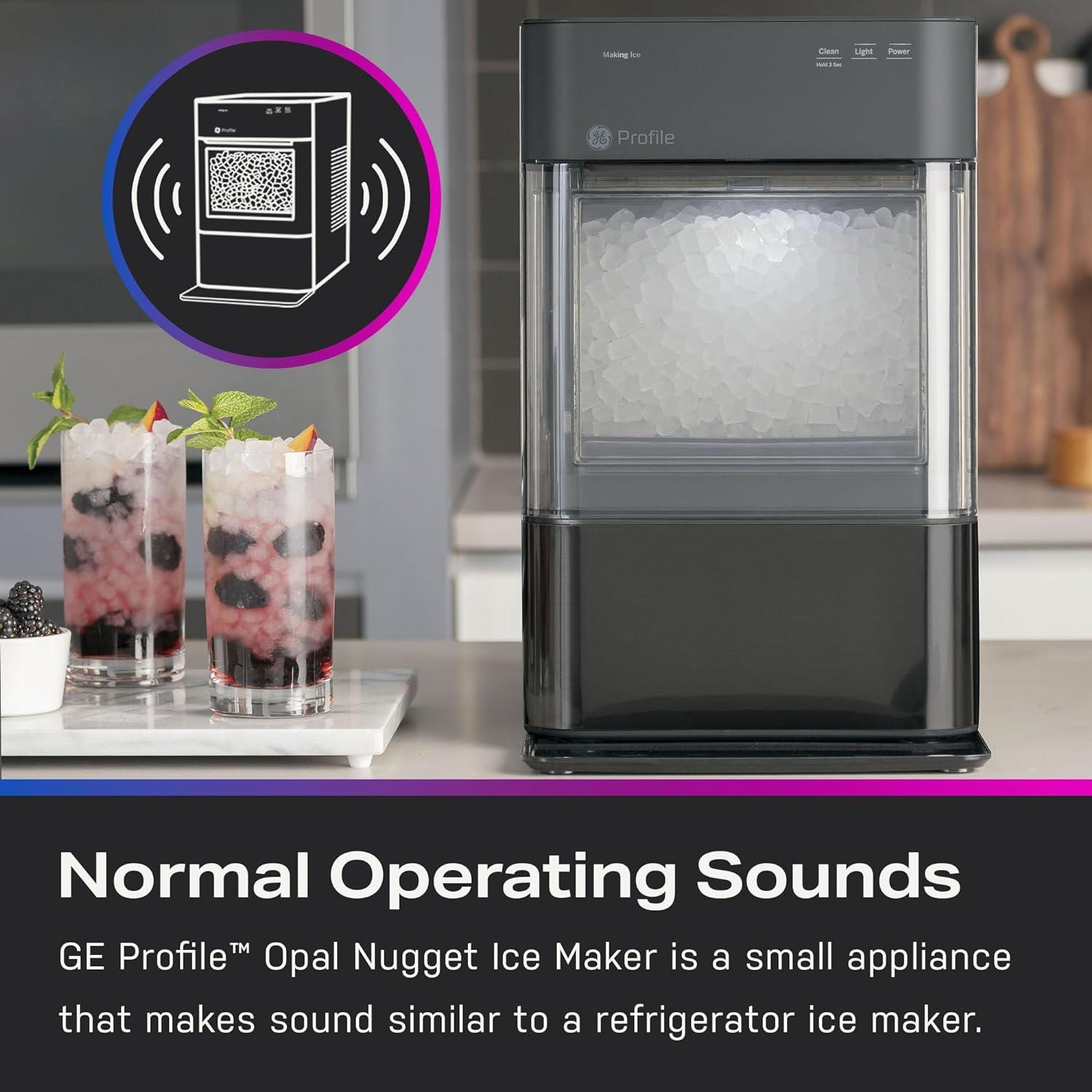 GE Profile Opal 2.0 Nugget Ice Maker 38 Lb. Daily Production Freestanding Ice Maker