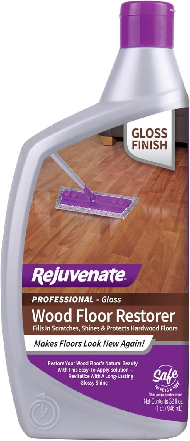 Rejuvenate Floor Cleaners Semi-Gloss Floor Polish Liquid 32 oz