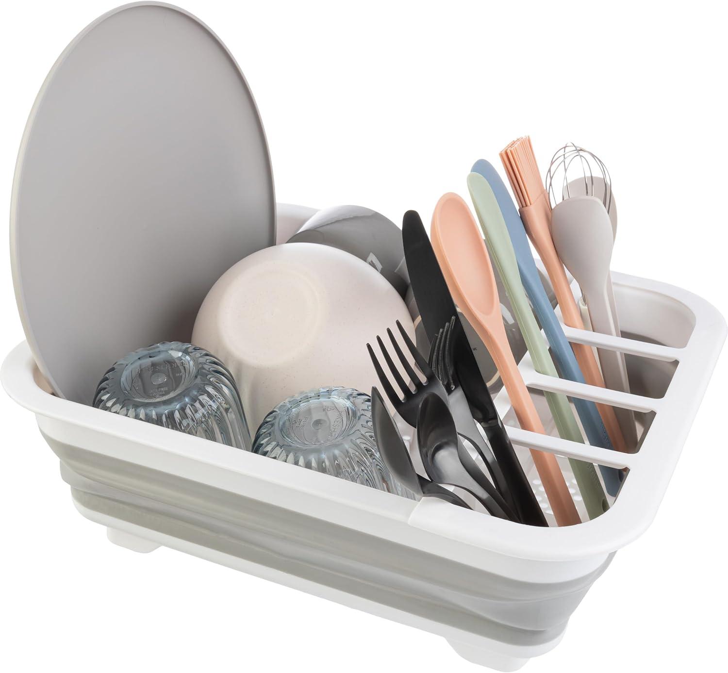 Wakeman Outdoors Collapsible Drying Rack, Gray