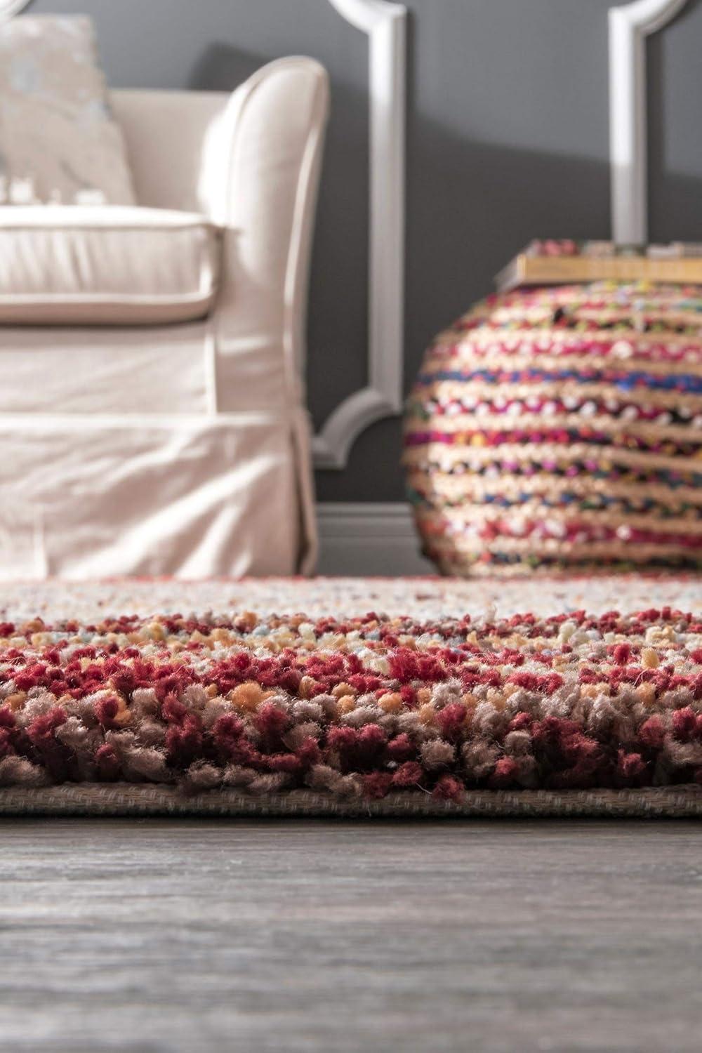 Drey Ombre Shag Area Rug - nuLOOM