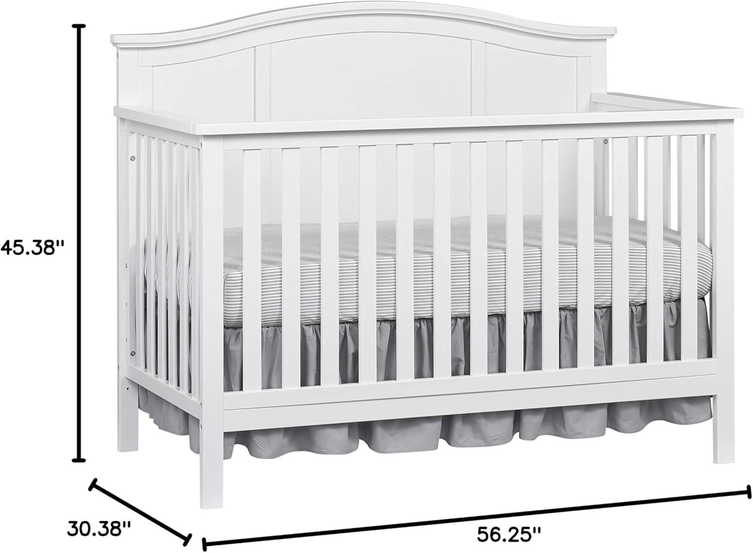 Oxford Baby Emerson 4-in-1 Convertible Crib