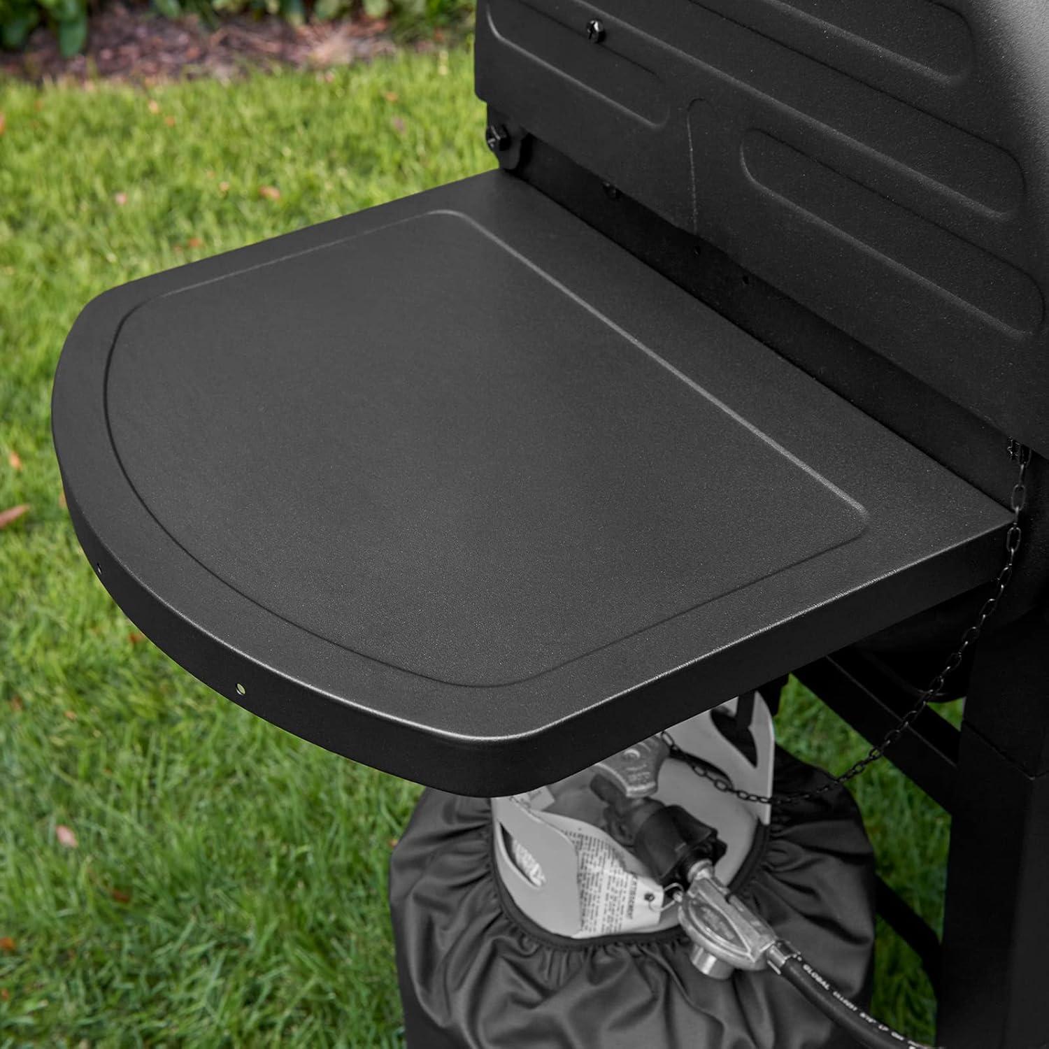 Char-Griller Dual-Function 2-Burner Propane Gas and Charcoal Combination Grill and Smoker