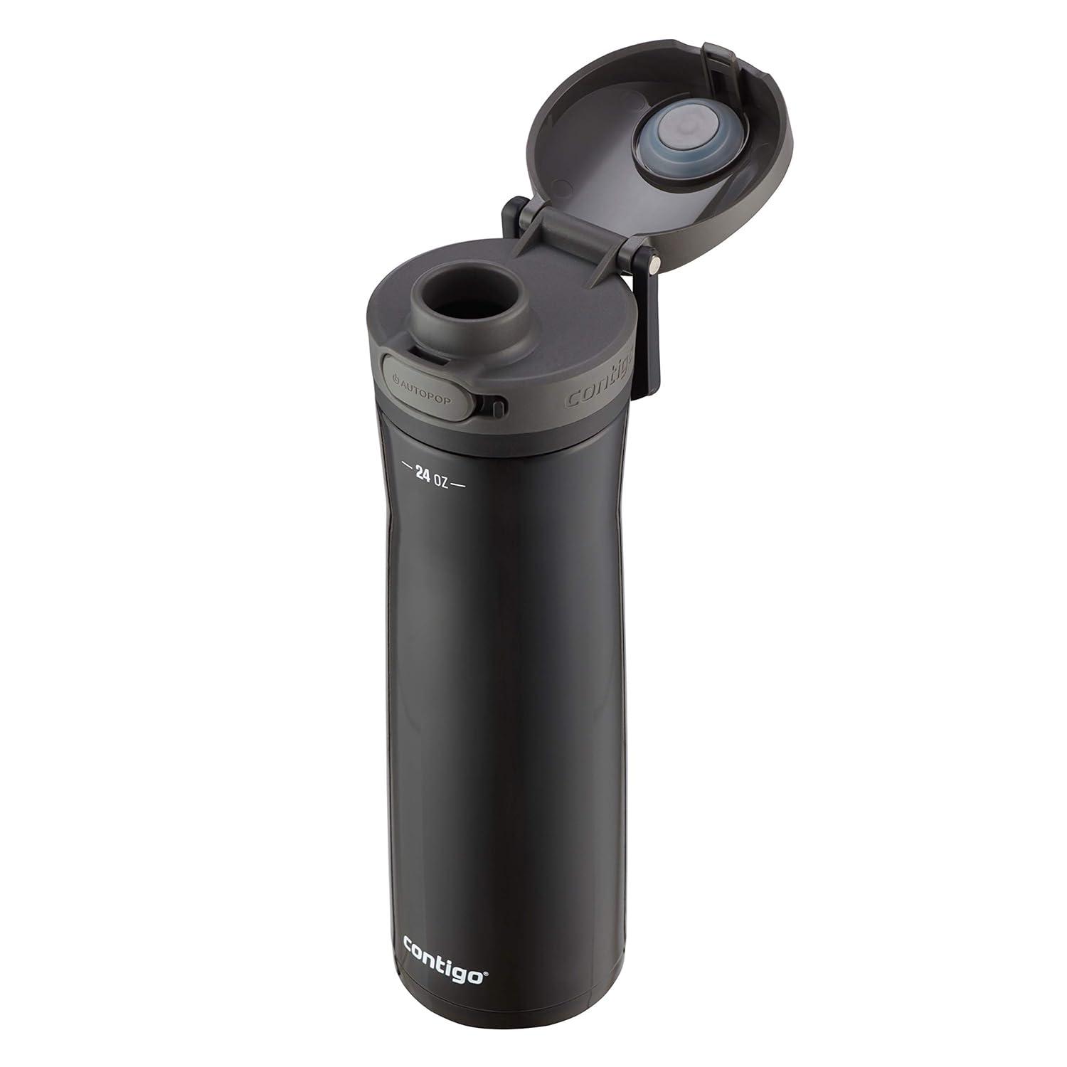 Contigo Jackson Chill 2.0 Stainless Steel Water Bottle with AUTOPOP Lid, 24oz.
