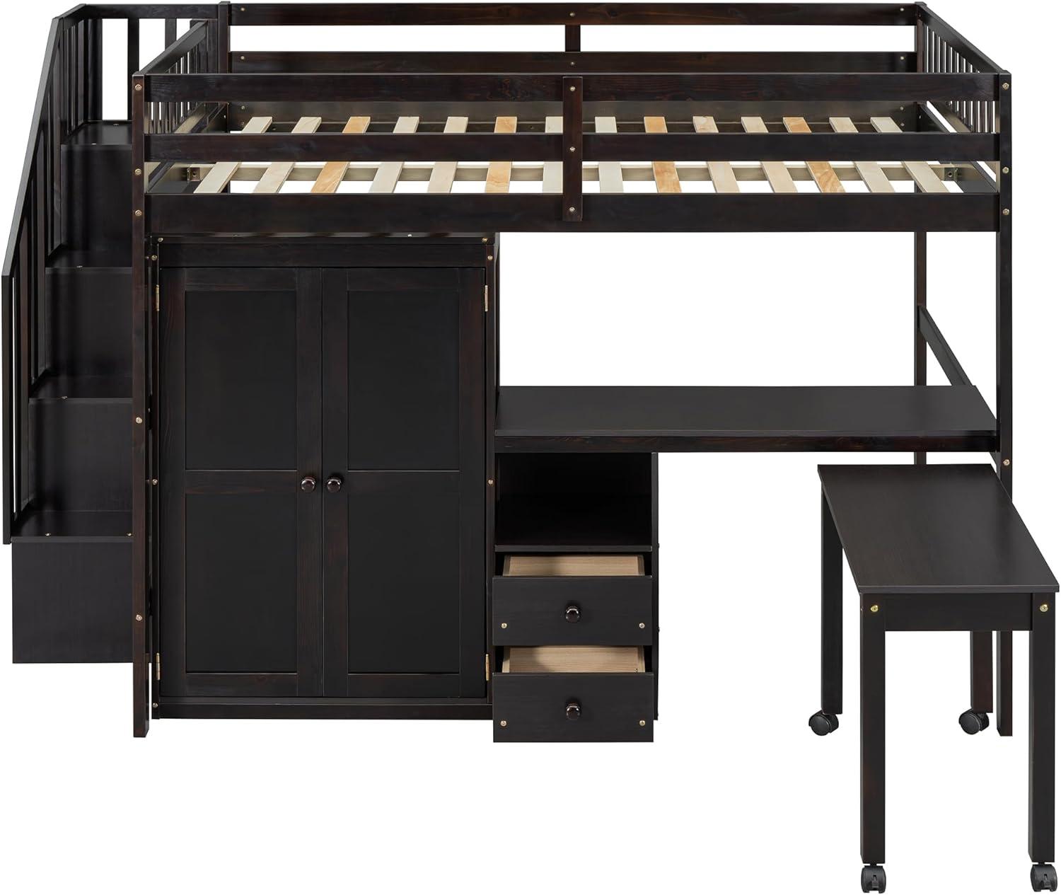 Reprise Designs Desk & Wardrobe – Space-Saving Multifunctional Loft Bed