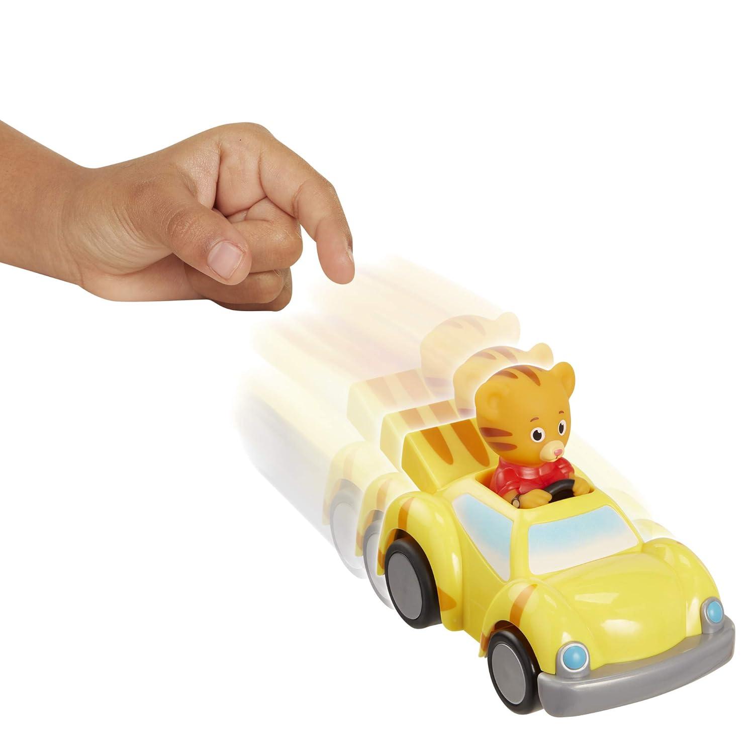Daniel Tiger's Neighborhood Tigertastic Car & Rocket Vehicle Playset