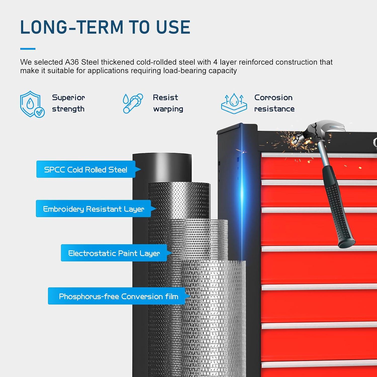 17 Stories 7-Drawers Tool Chest