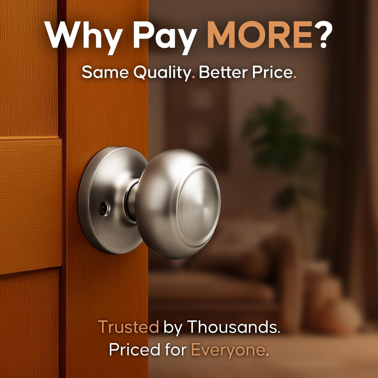 Colonial Passage Door Knob