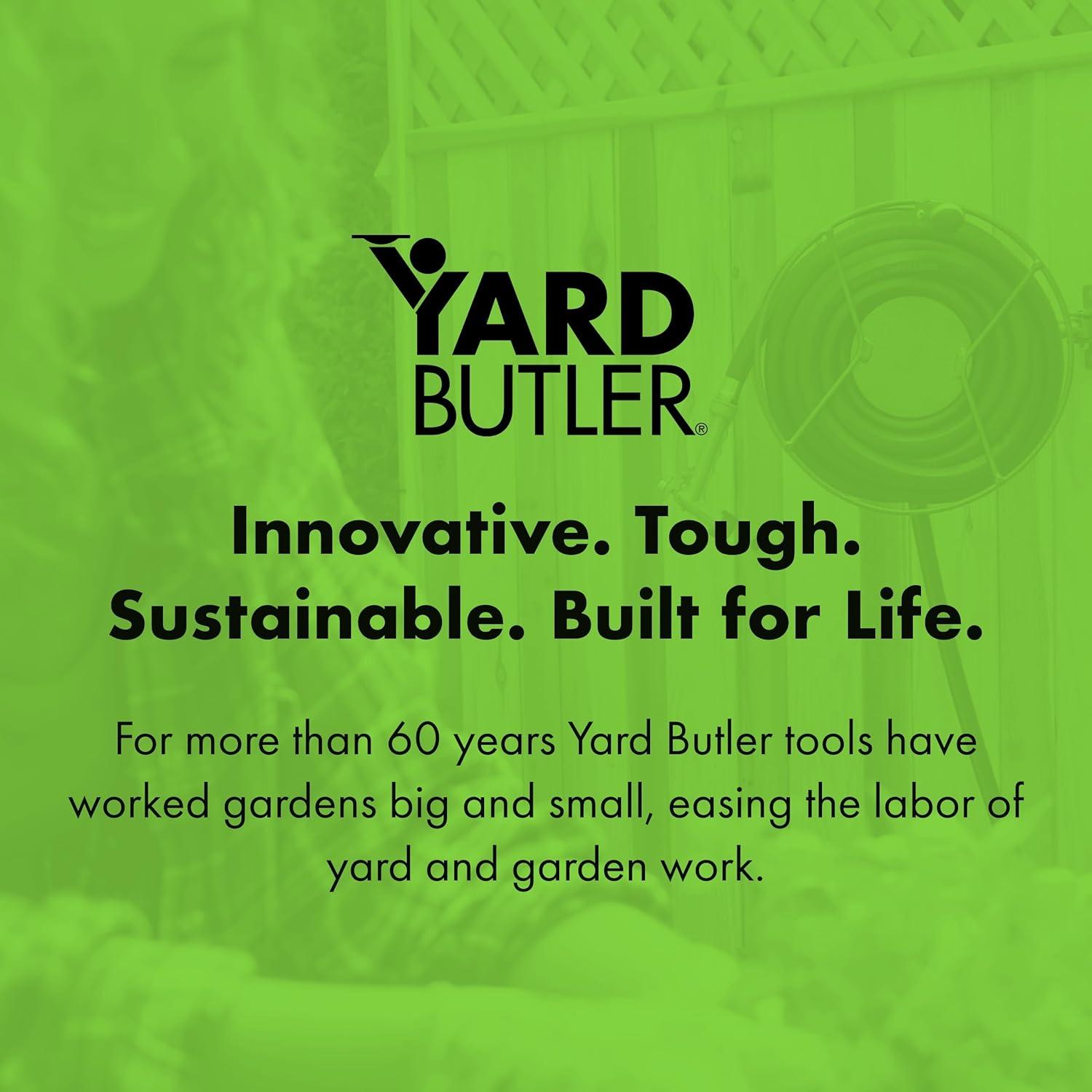 Yard Butler Yard Butler Mighty Reel Steel Wall Mounted Swivel Hose Reel - 75'