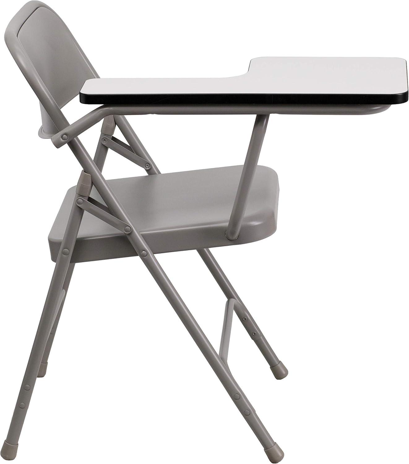 Mission Steel Folding Chair with Right Handed Tablet Arm - Event Chair