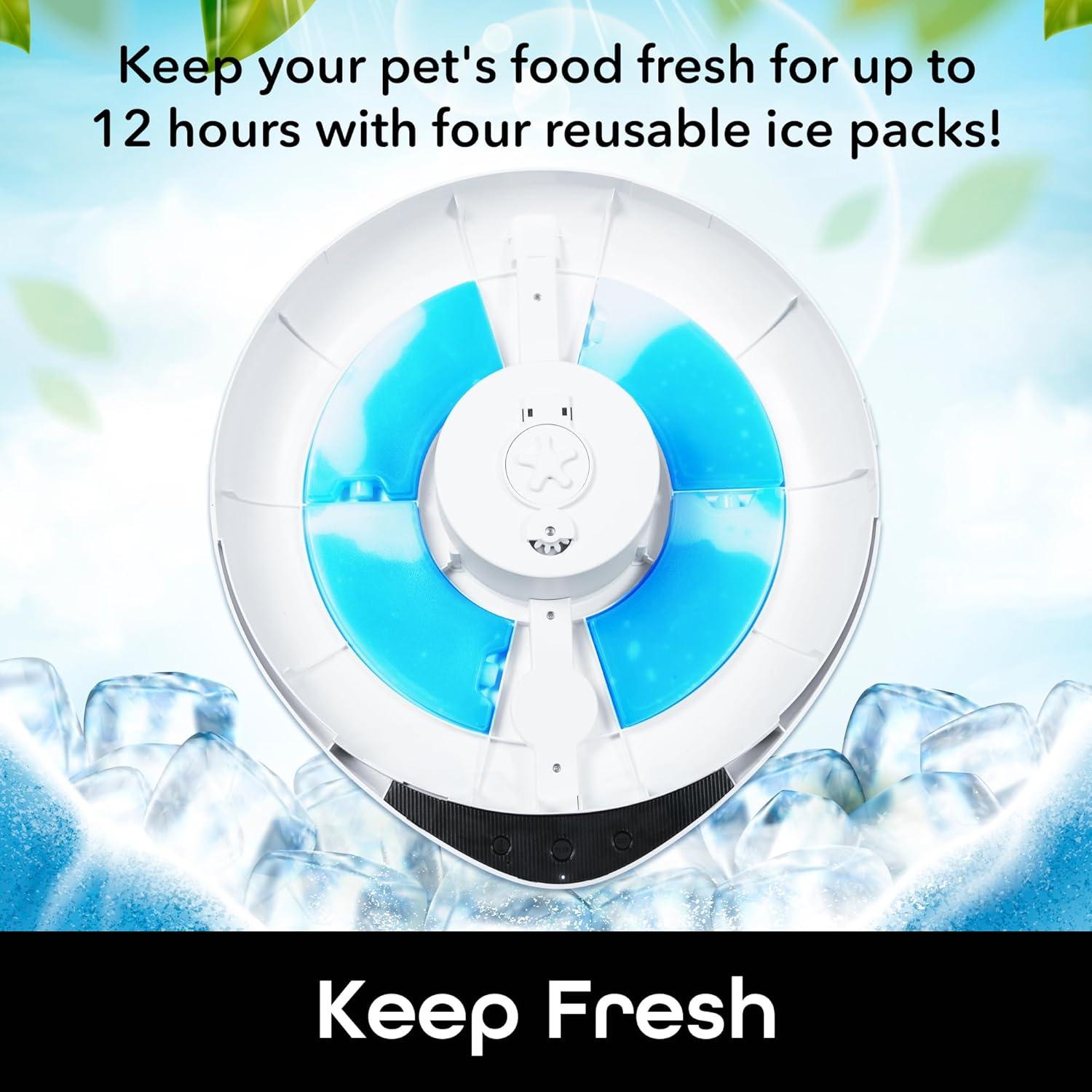 Geeni PetConnect Smart Pet Feeder for Wet and Dry Food