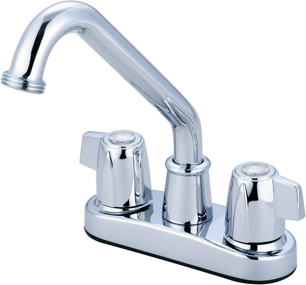 Two Handle Bar & Laundry Faucet, Chrome