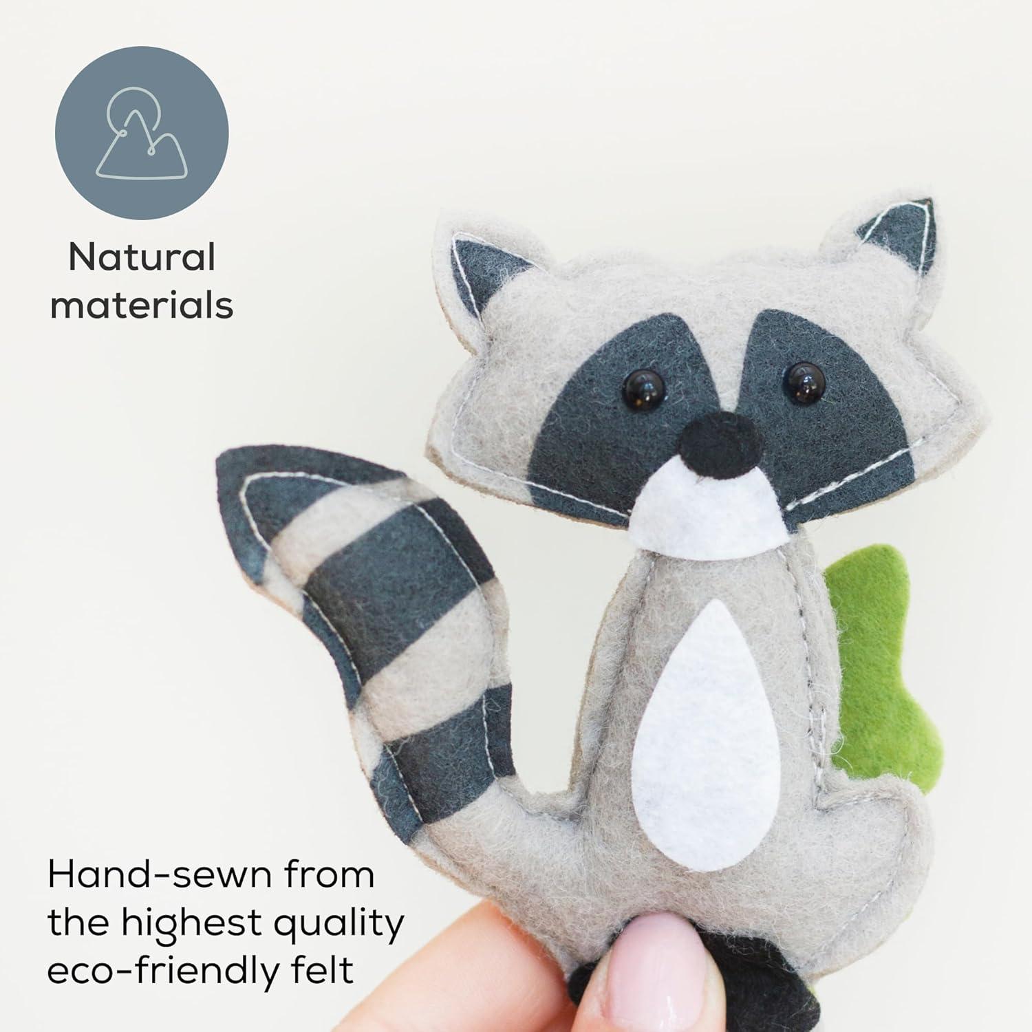 First Landings Woodland Mobile for Baby Crib Forest Animals Woodlands Theme