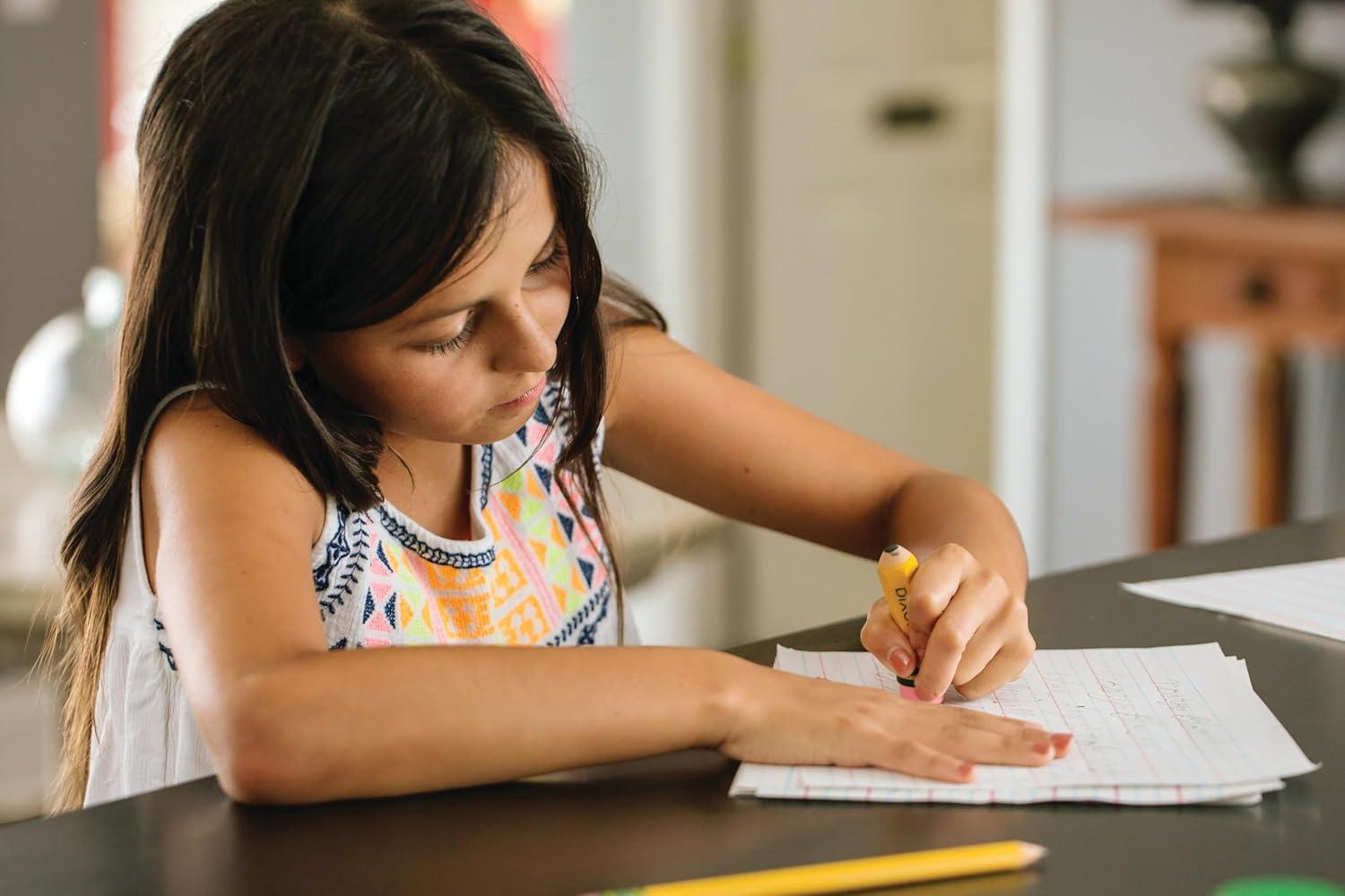 Ticonderoga Pencil-Shaped Erasers, Yellow, Pack of 36