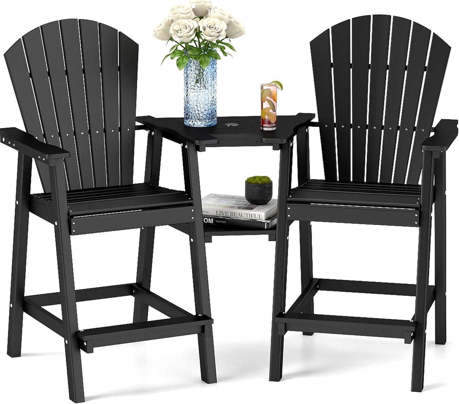Rosecliff Heights Aryabella Plastic Adirondack Chair