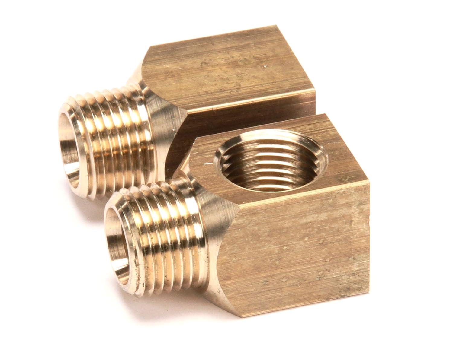 Brass 0.5 Inch Installation Kit for Wall Mount Faucets