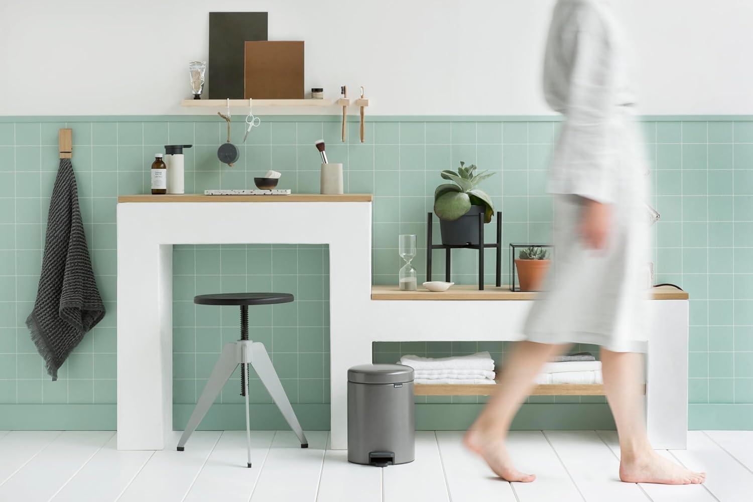 Brabantia NewIcon Step On Trash Can, 1.3 Gallon (5 Liter) & Reviews | AllModern