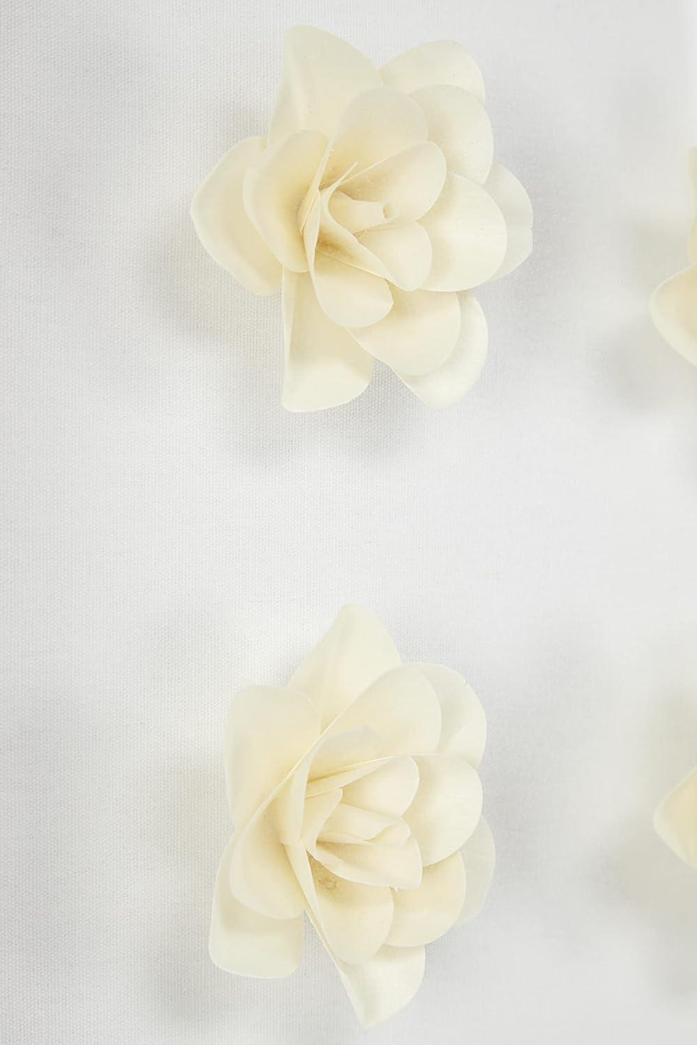 Deco 79 Shadow Box, 24" L x 2" W x 24" H, White