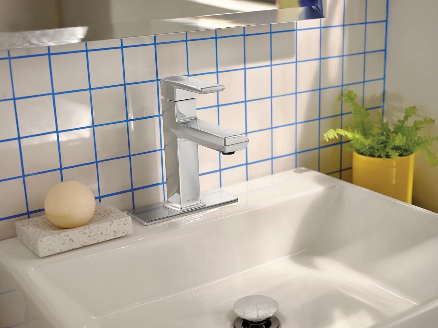 Neese Single Hole Bathroom Faucet with Push Down Drain Assembly