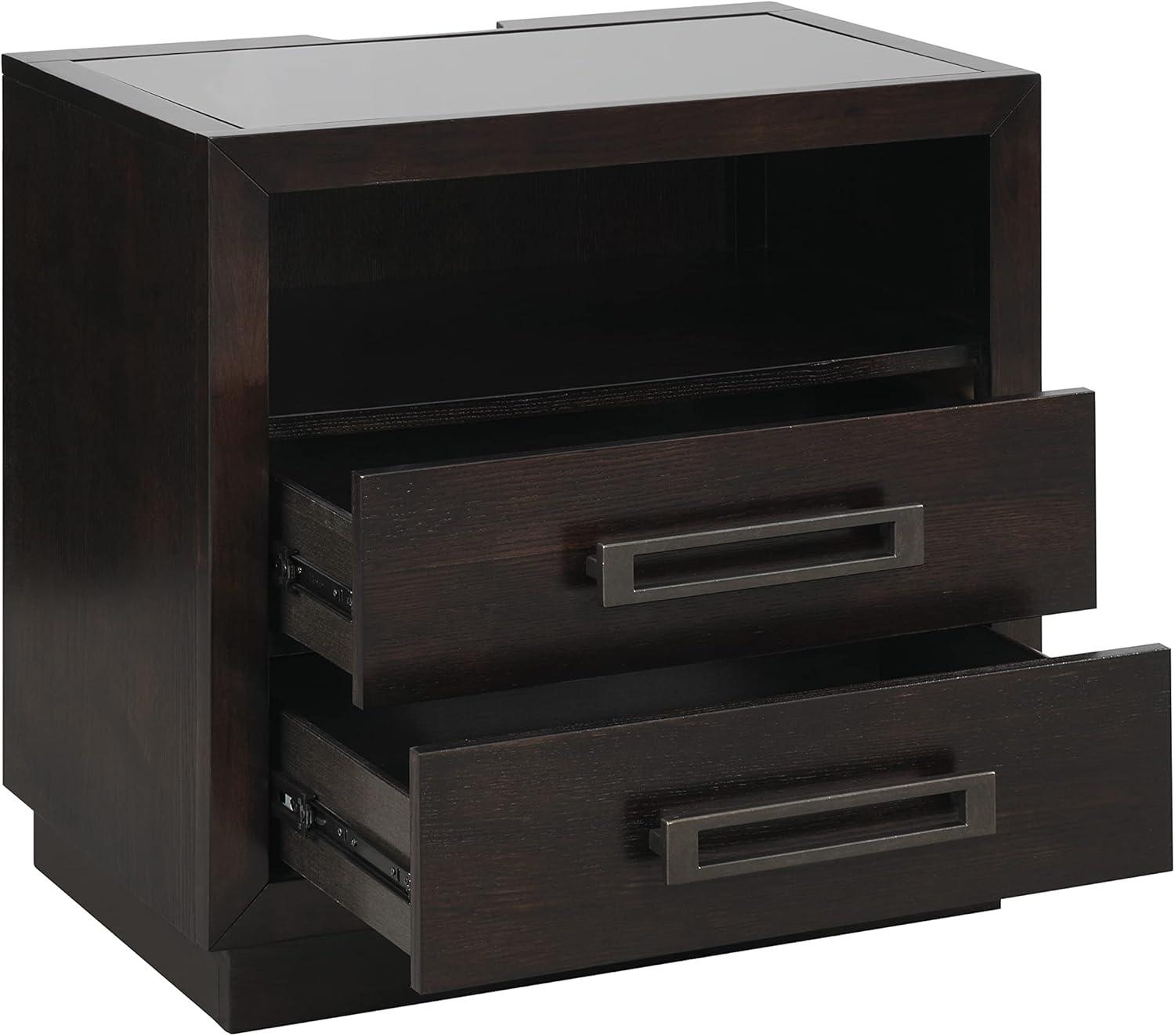Lexicon Larchmont Nightstand in Charcoal