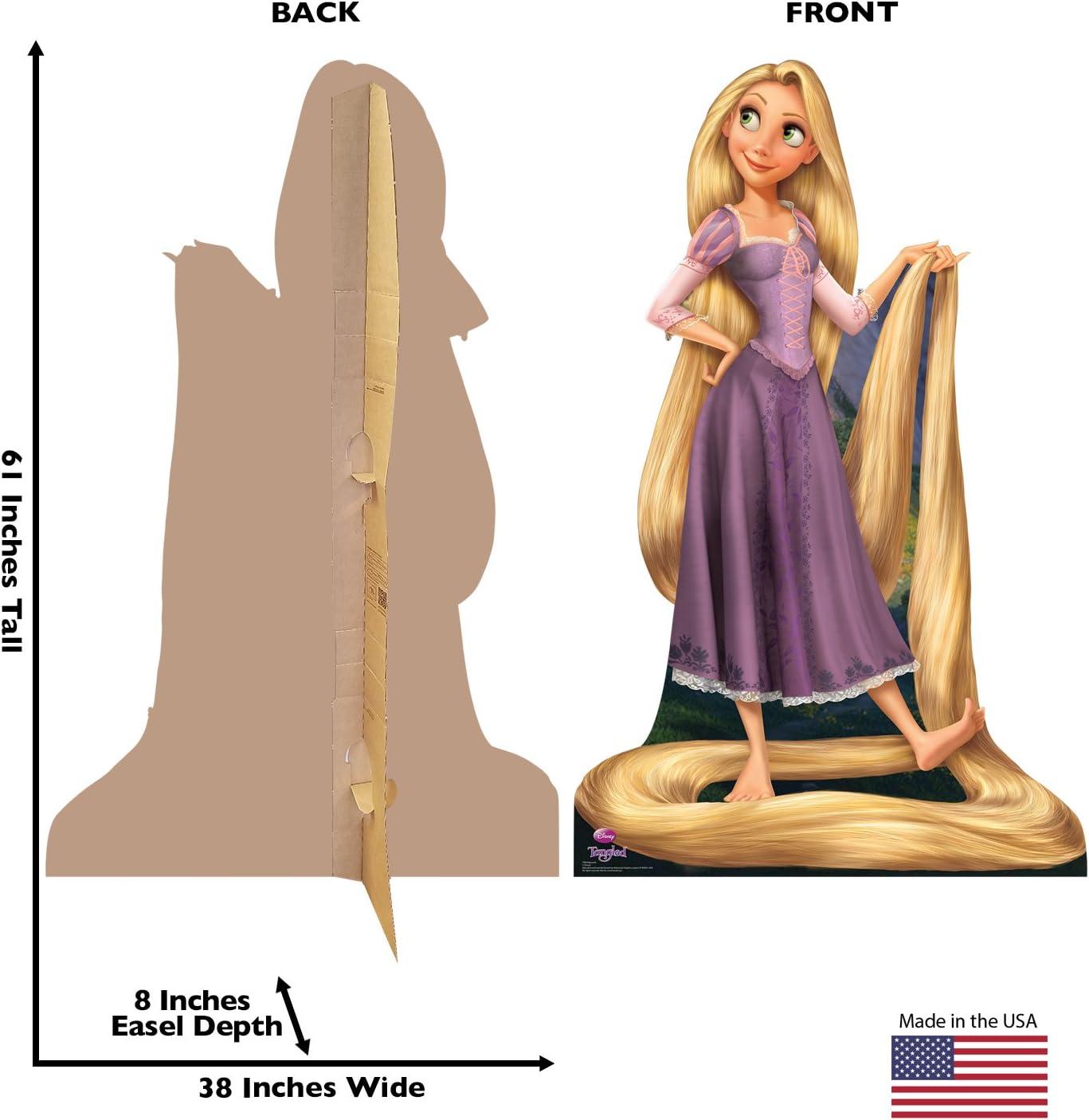 Life-Size Rapunzel Cardboard Cutout from Disney's Tangled