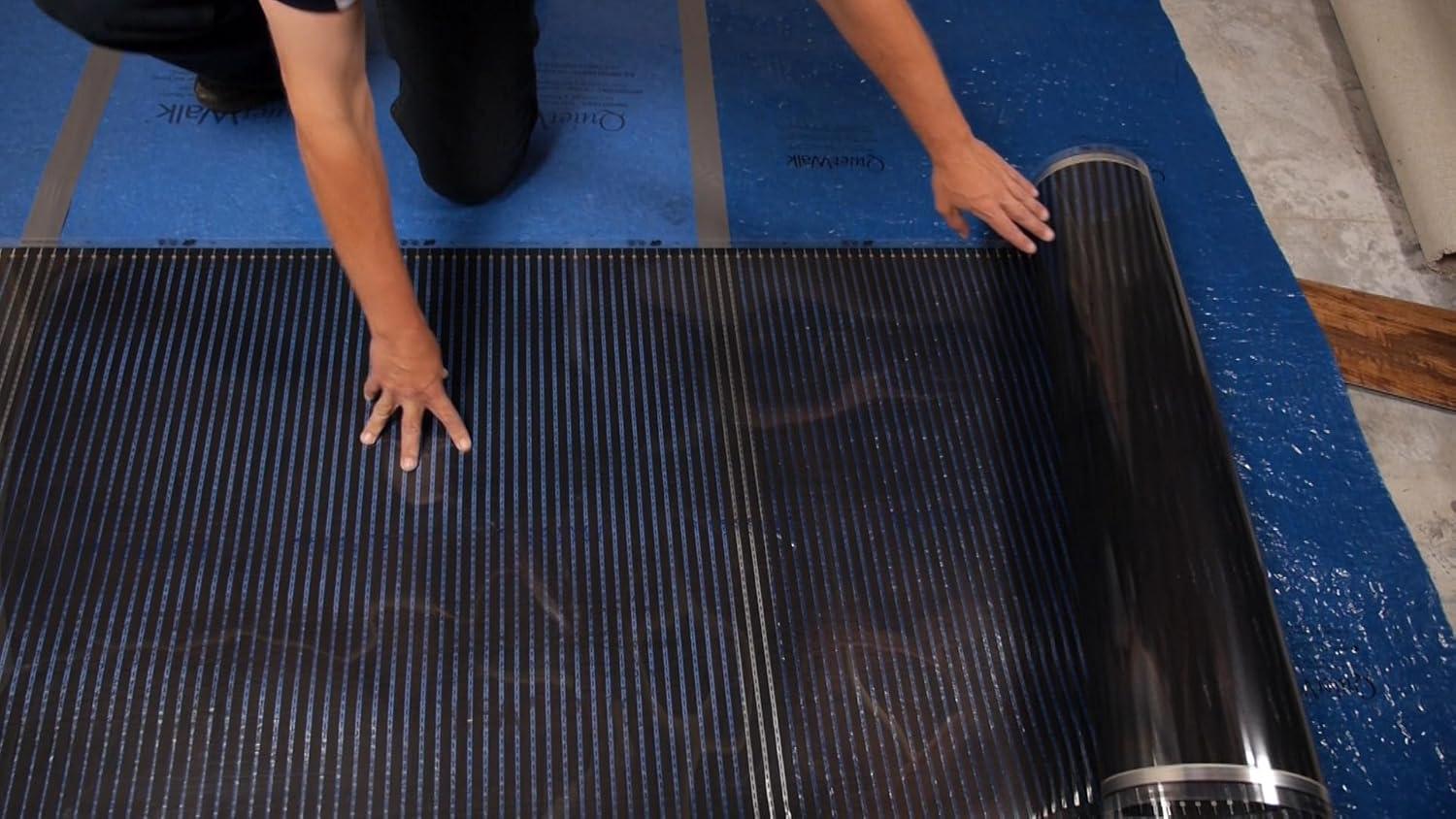 QuietWarmth 1.5 ft. x 5 ft. x 0.016 in. 120-Volt Radiant Heat Film for Floating Floors (Covers 7.5 sq. ft.)